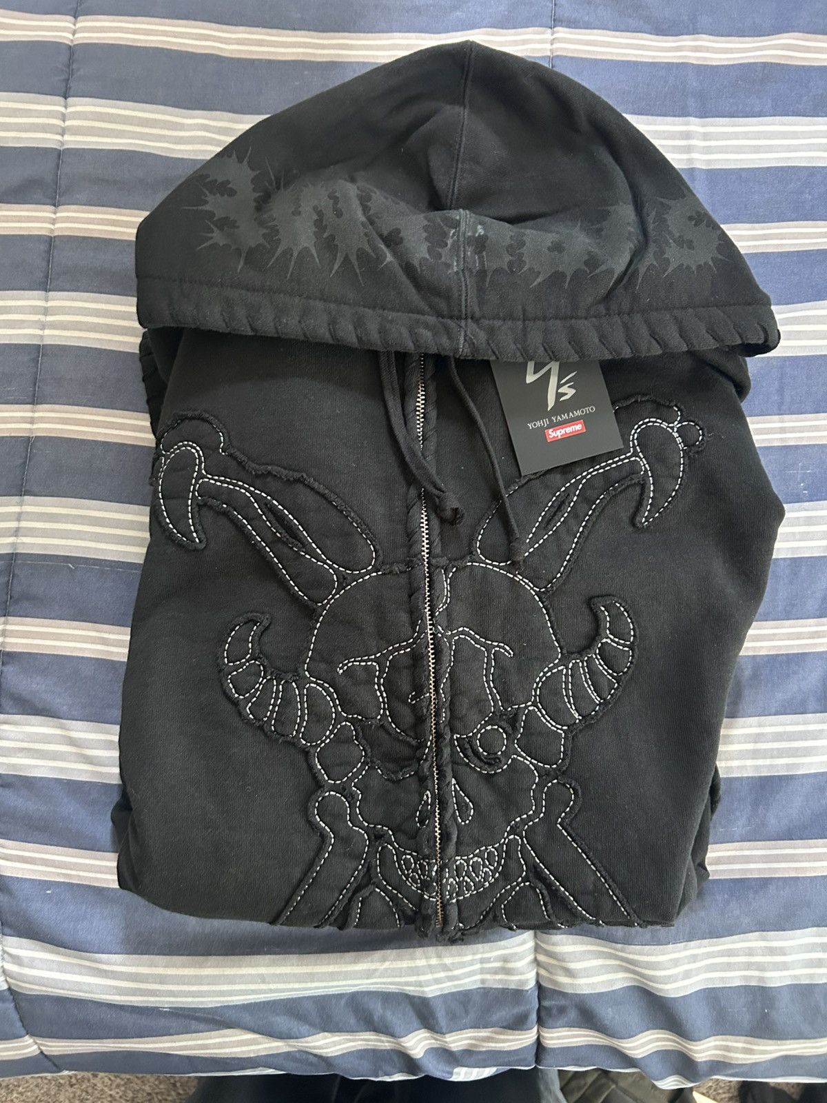 Supreme × Yohji Yamamoto Supreme x yohji yamamoto fw25 Y's zip up