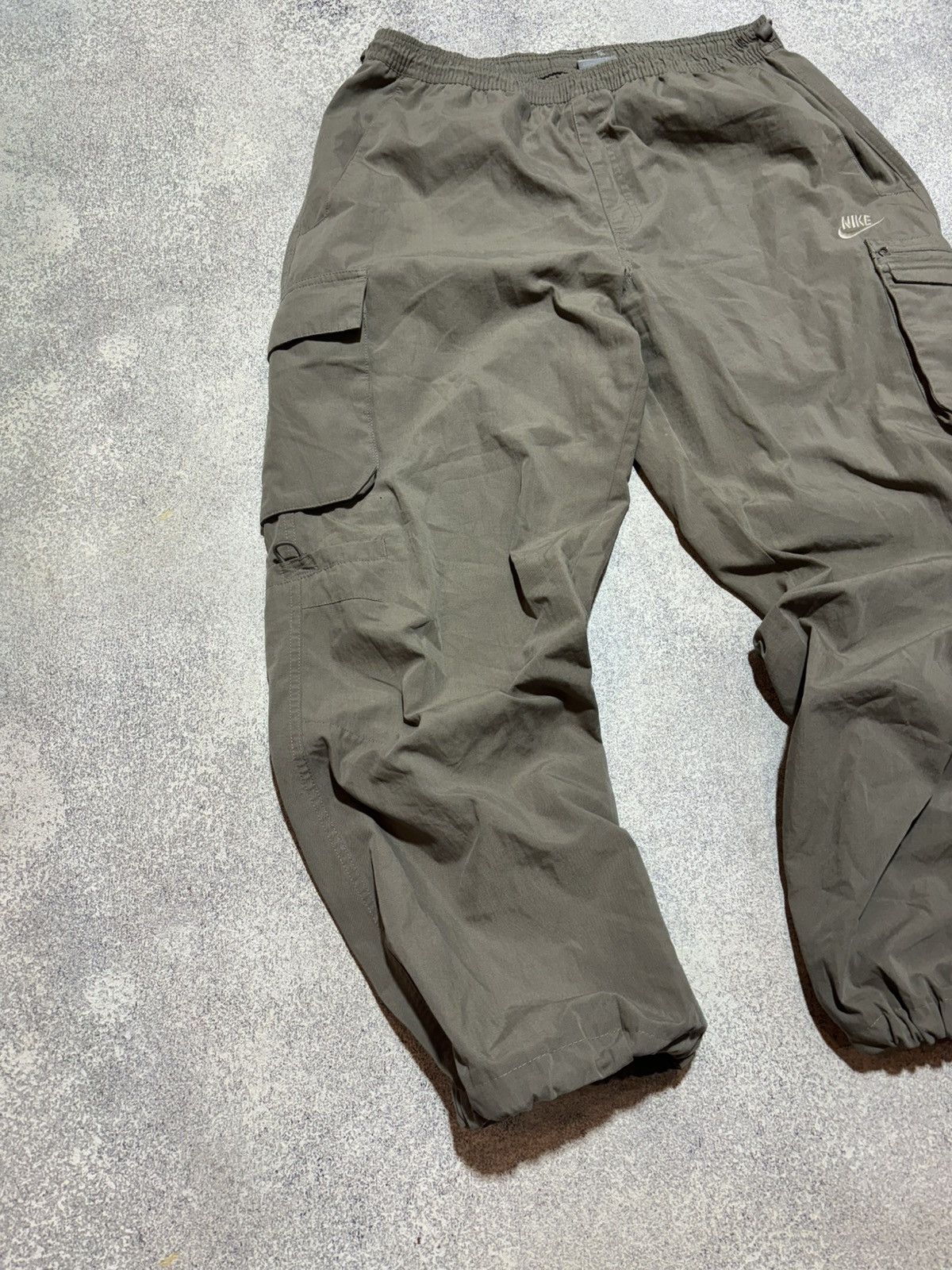 Japanese Brand × Nike × Vintage Nike Vintage Cargo Pants 90s Brown Mens size L Size US 33 - 3 Thumbnail