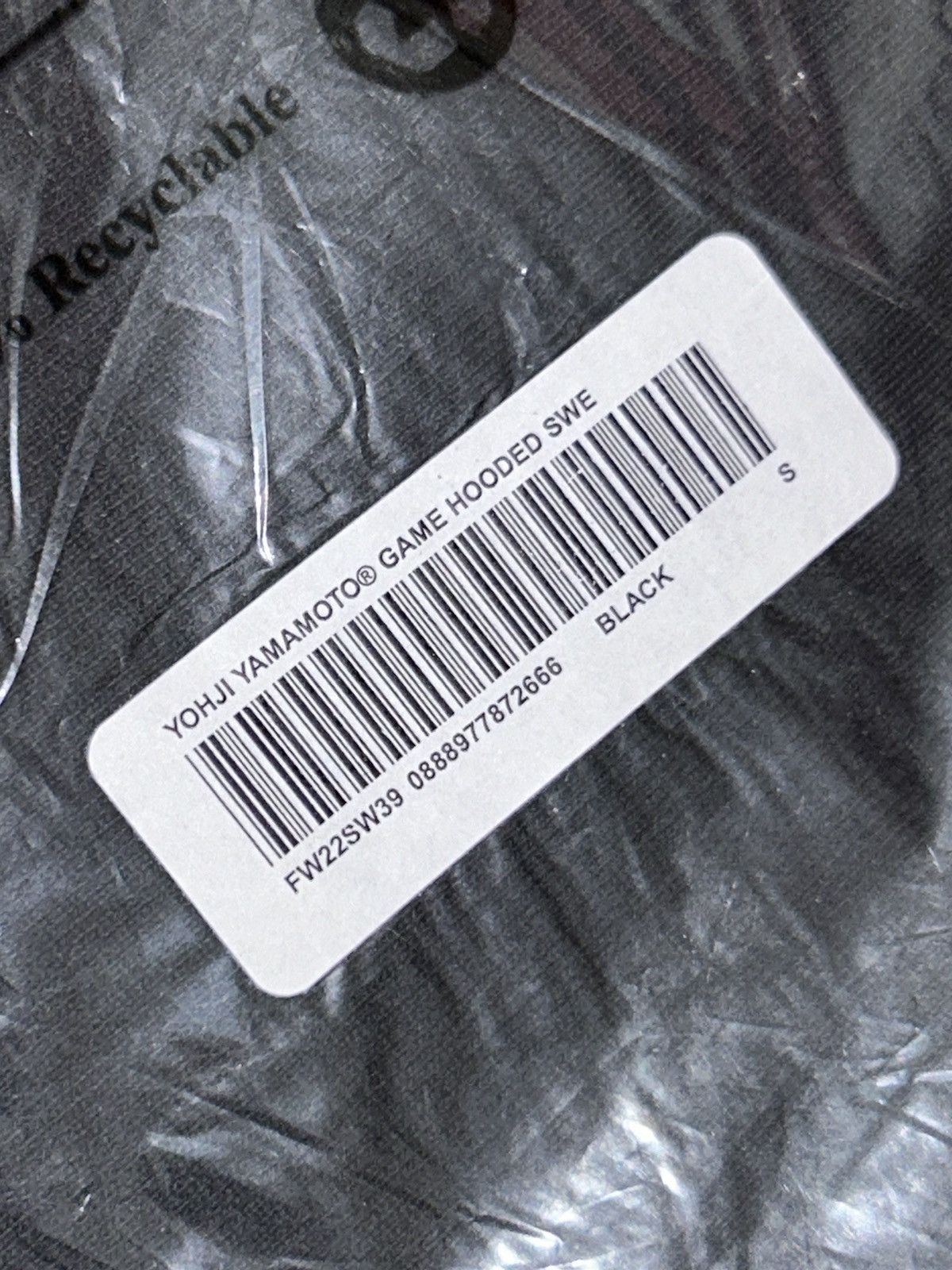 Supreme × Yohji Yamamoto Supreme Yohji Yamamoto Tekken Hooded Sweatshirt FW22 Small Size US S / EU 44-46 / 1 - 4 Thumbnail