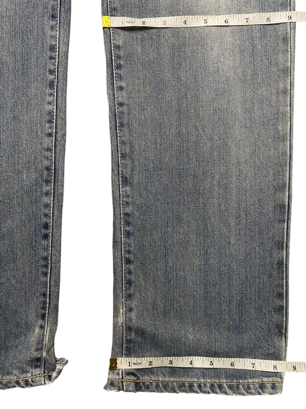 Edwin Vintage Japanese Brand Edwin 404 Faded Dustressed Loose Size US 35 - 17 Thumbnail
