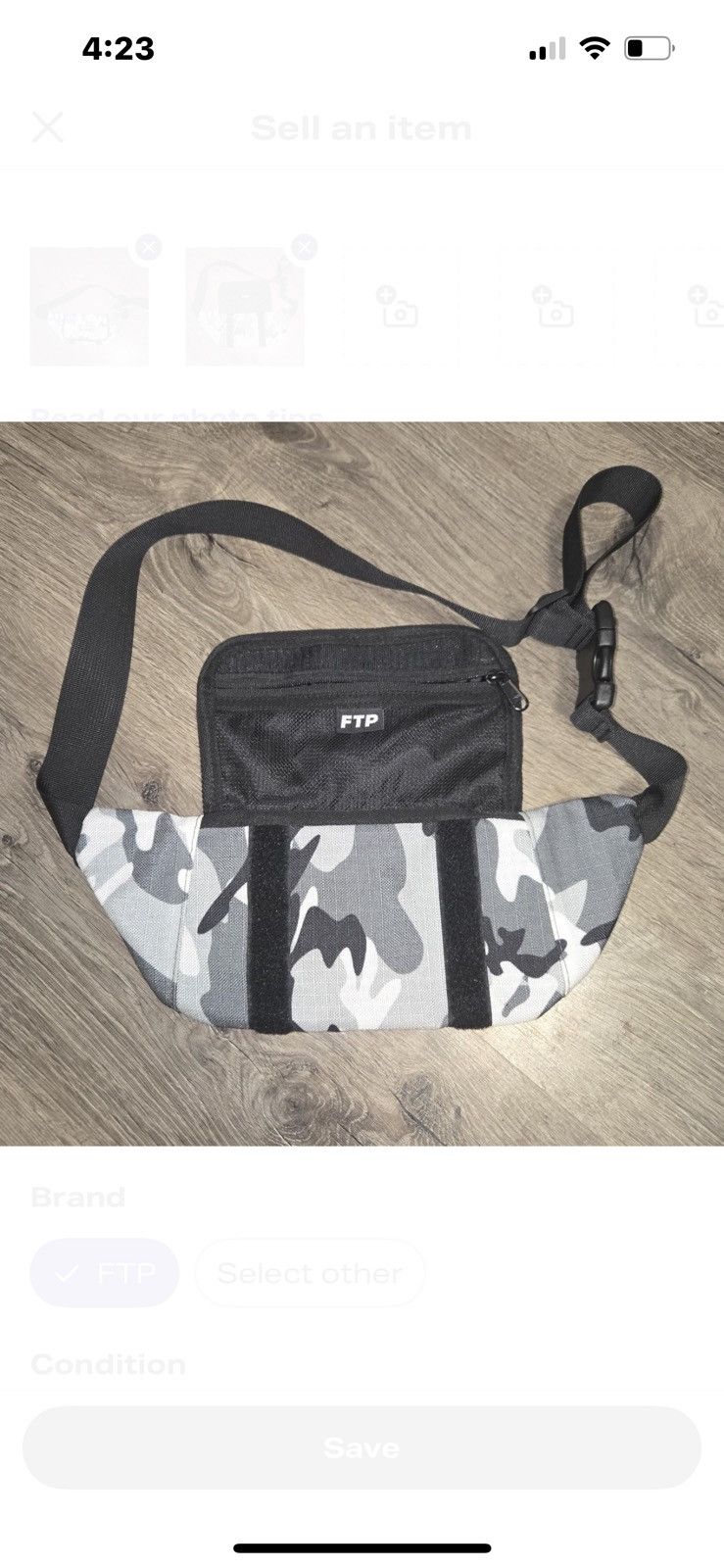 NEFF Ftp camo fanny pack Size ONE SIZE - 2 Thumbnail