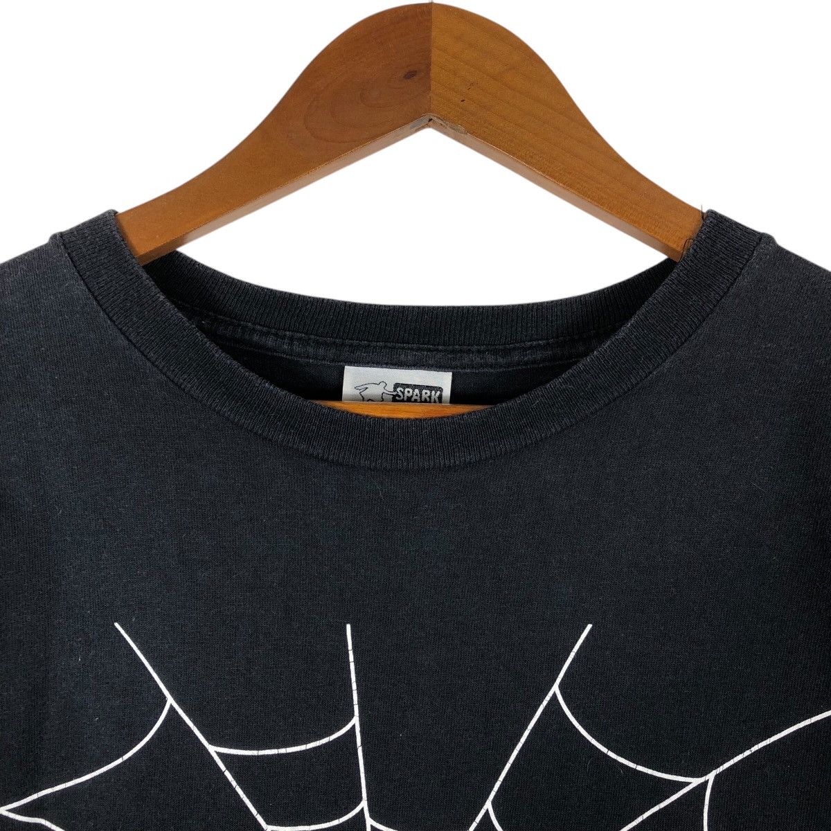 Vintage SPARK Spider Web Skate Wear T-Shirt Size US L / EU 52-54 / 3 - 3 Thumbnail
