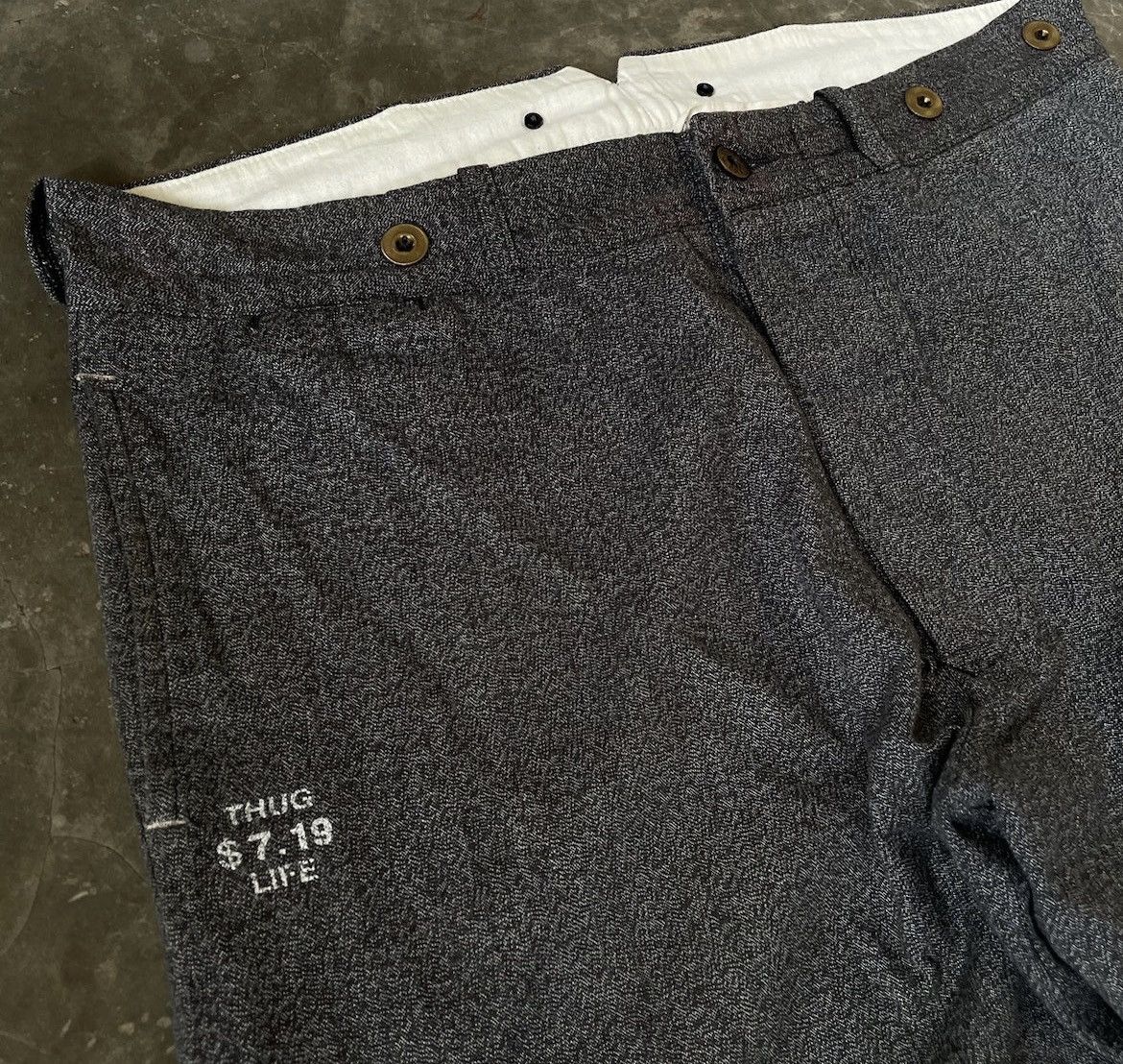 Japanese Brand Gangsterville pant Size US 36 / EU 52 - 3 Thumbnail