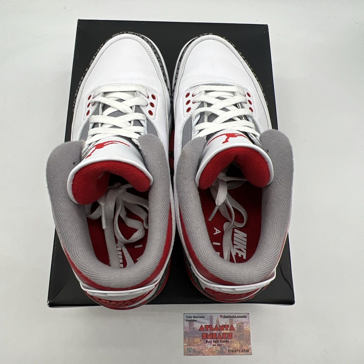 Jordan Brand Air Jordan 3 fire red Size US 9.5 / EU 42-43 - 7 Thumbnail