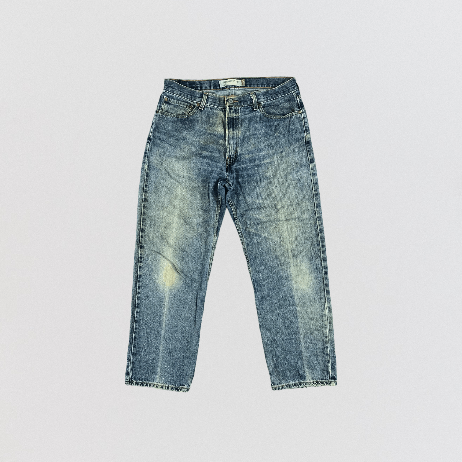 Levi's × Vintage Vintage Blue Wash Levis 550 Jeans-JM3023 Size US 37 - 1 Thumbnail