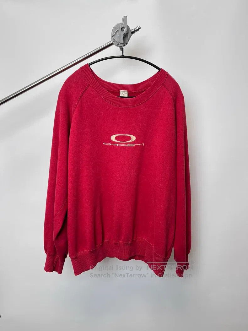 Oakley OAKLEY Burgundy Hoodie Size US M / EU 48-50 / 2 - 1 Thumbnail