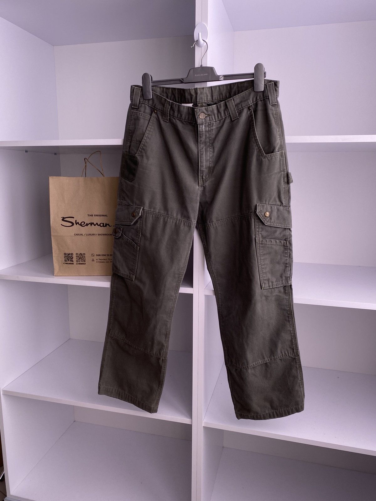 Carhartt × Vintage Carhartt Carpenter Pants Mens Size US 36 / EU 52 - 3 Thumbnail