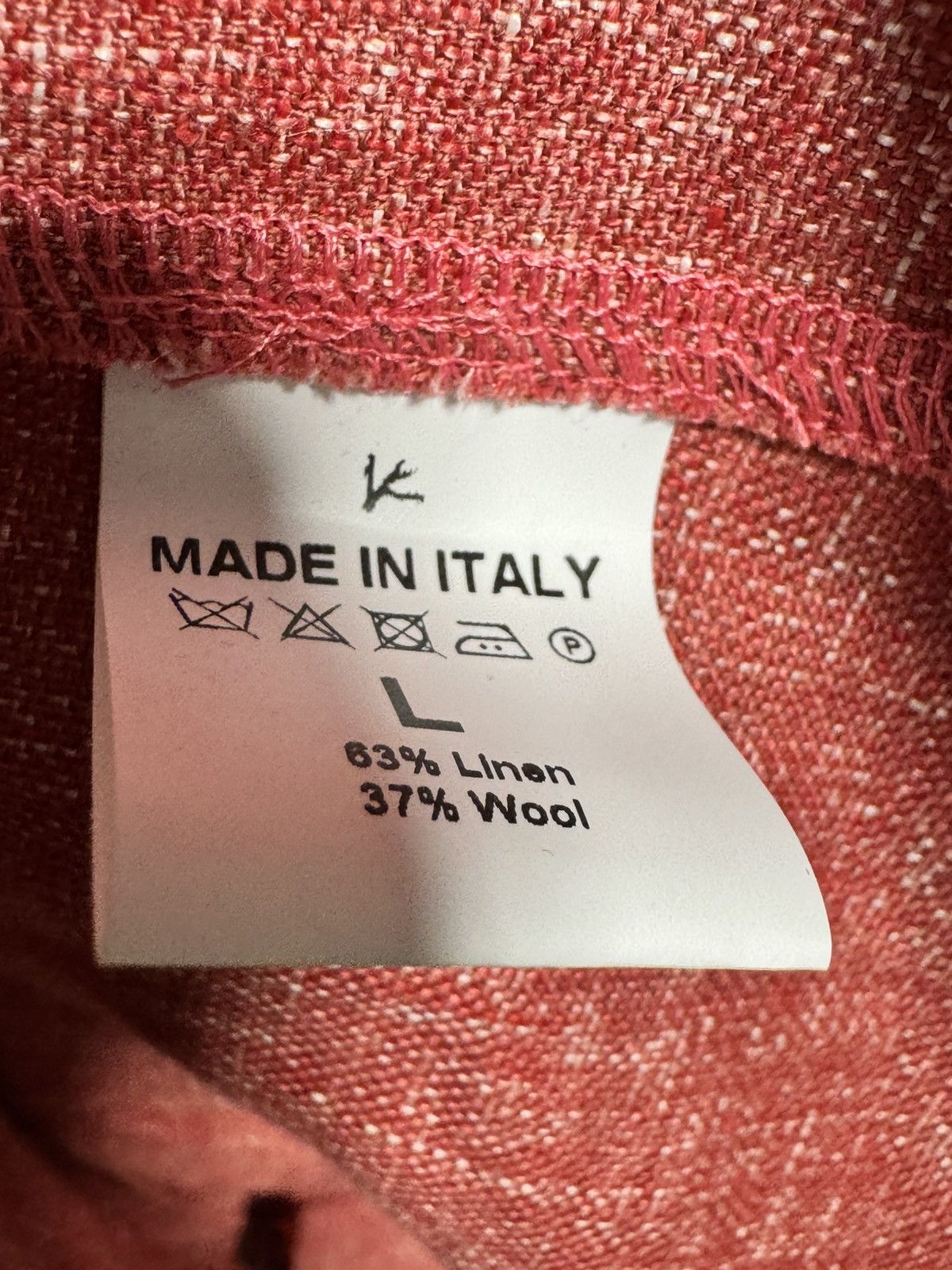 Isaia Napolii Isaia Napoli Men’s Melange Textured Overshirt Size US L / EU 52-54 / 3 - 4 Thumbnail
