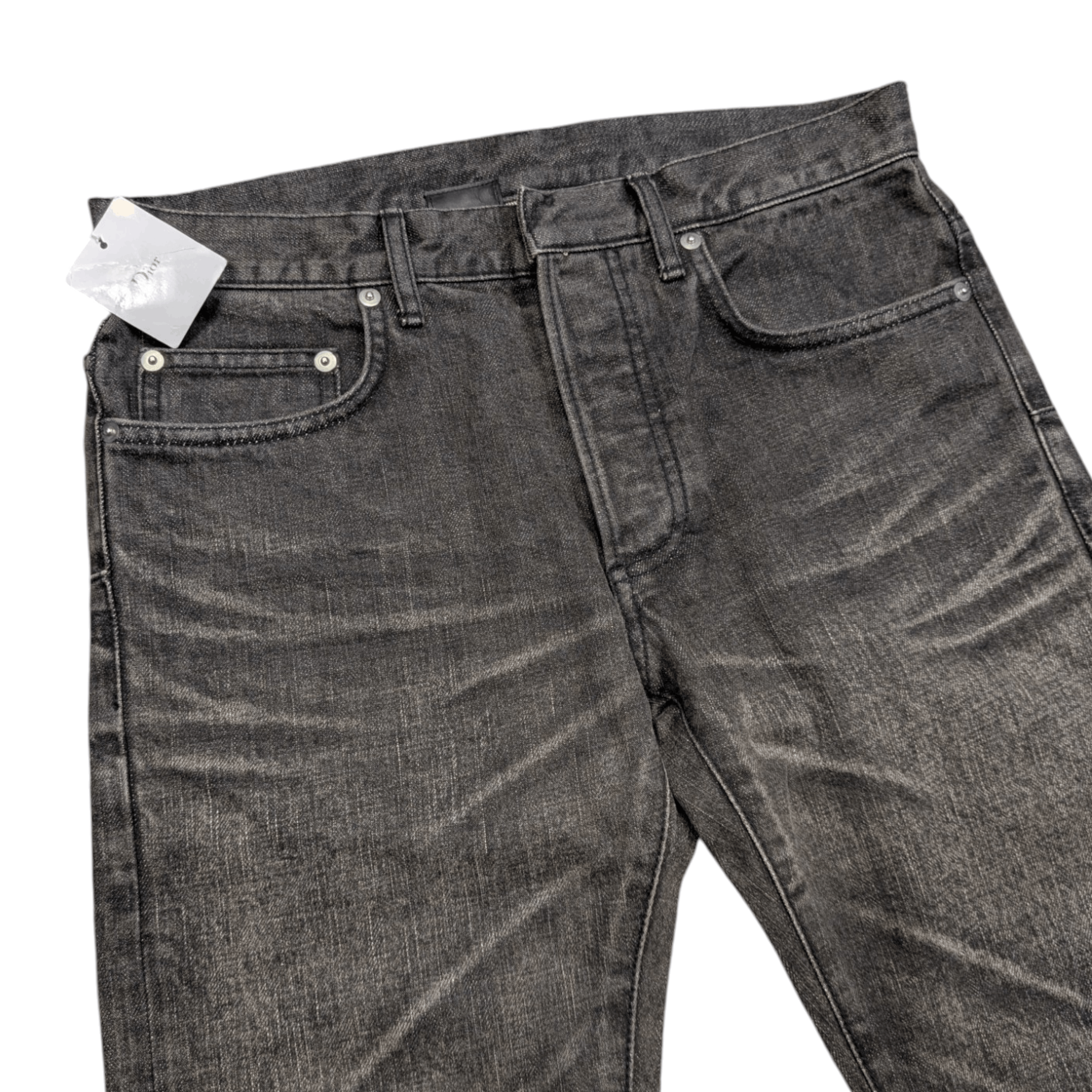 Dior × Hedi Slimane Dior Homme Hedi Slimane Whiskered Clawmark Jeans Size US 28 / EU 44 - 4 Thumbnail