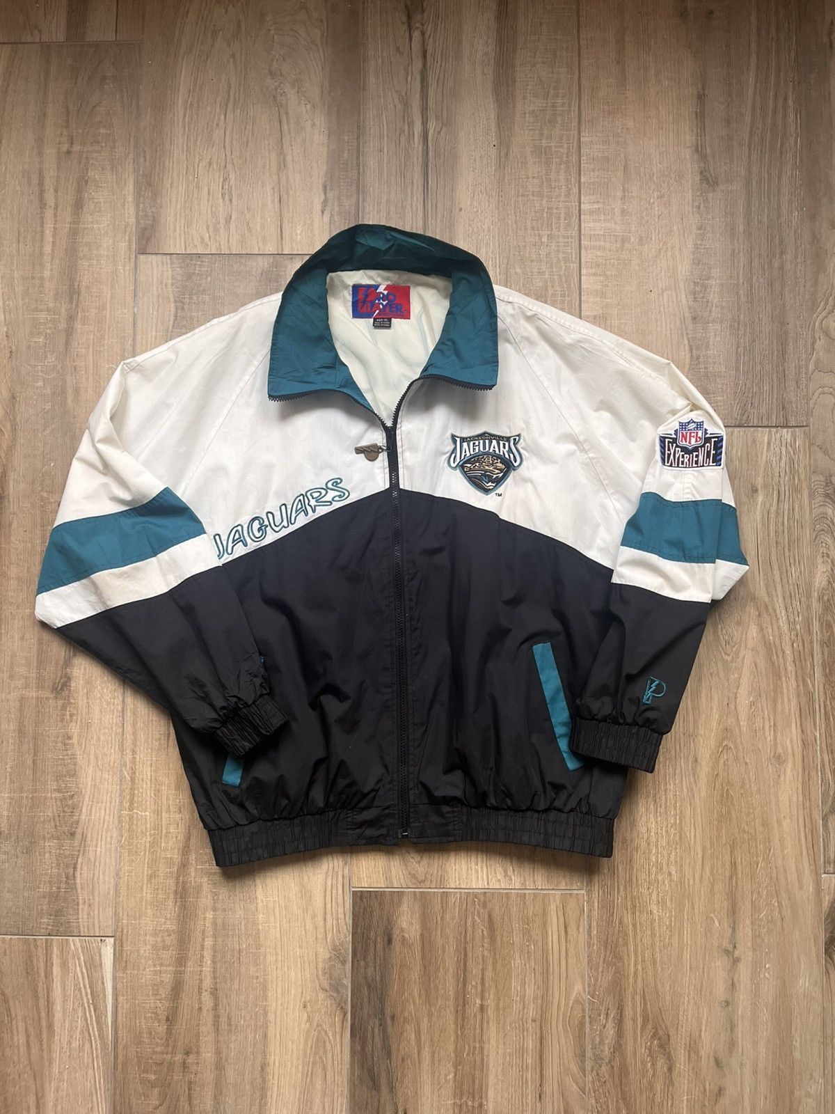 NFL Vtg nfl jacksonville jaguars pro Player full zip xl mens Size US XL / EU 56 / 4 - 3 Thumbnail