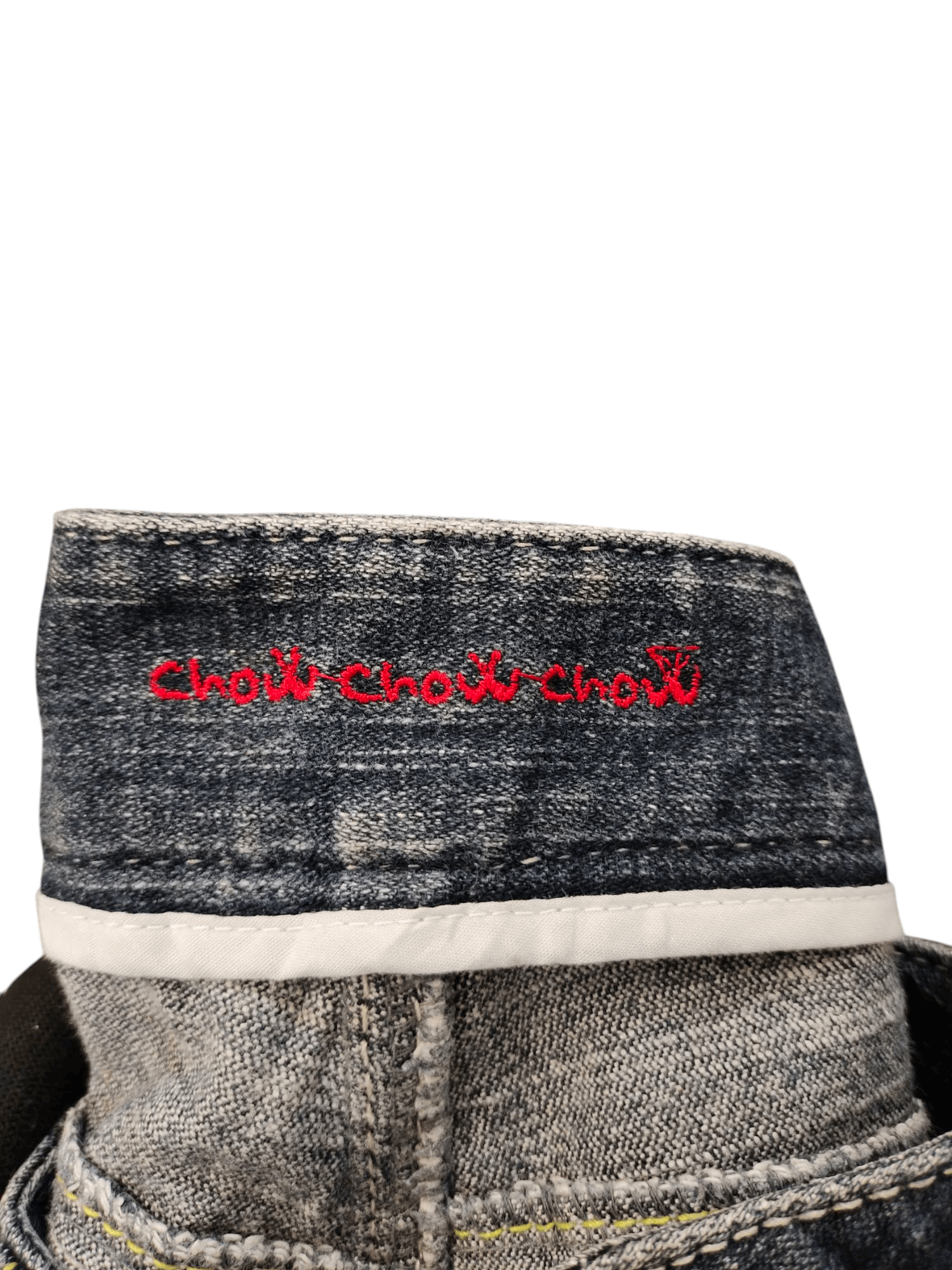 Tornado Mart Flare Jeans Chow Tribal Clawmark Denim Bootcut Low Rise Size US 28 / EU 44 - 10 Thumbnail