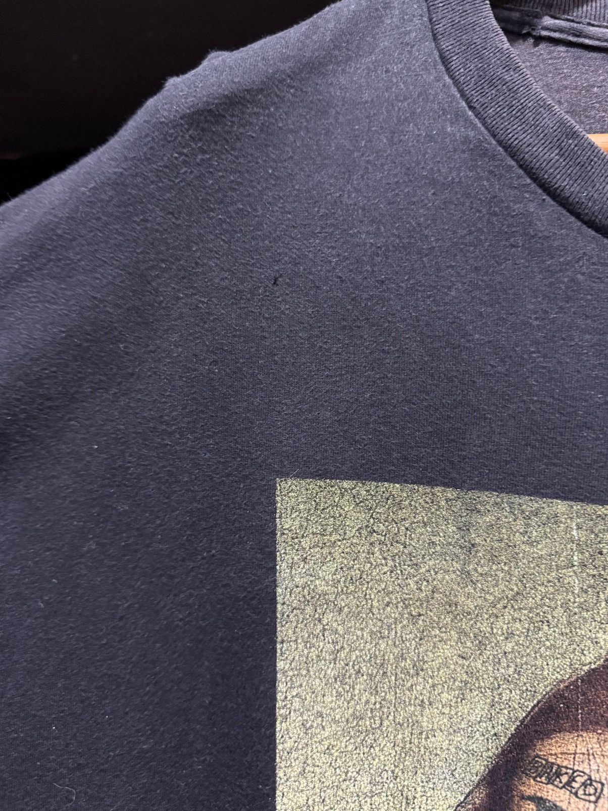 Rap Tees Thrashed Lil Wayne Tha Carter V Mona Lisa Faded Photo Tee Size US XXL / EU 58 / 5 - 6 Thumbnail