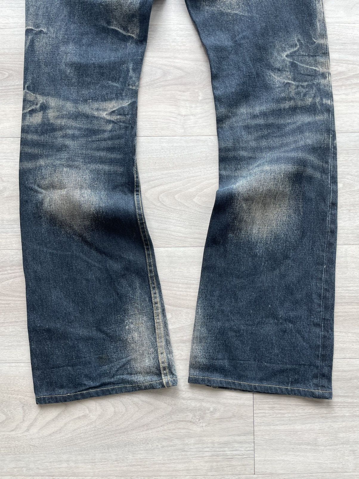 semanticdesign Semantic Design Punk Style Flare Denim Pants Size US 34 / EU 50 - 6 Thumbnail