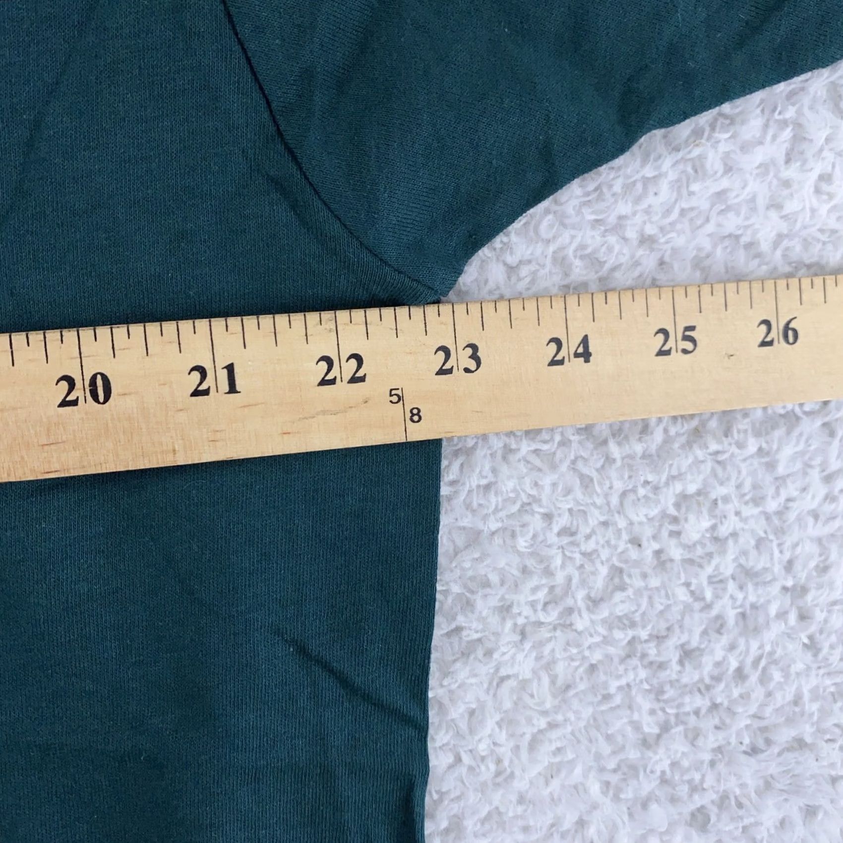 Fruit Of The Loom VINTAGE Fruit of the Loom Blank Pocket Tee Shirt Mens XL Green Size US XL / EU 56 / 4 - 5 Thumbnail