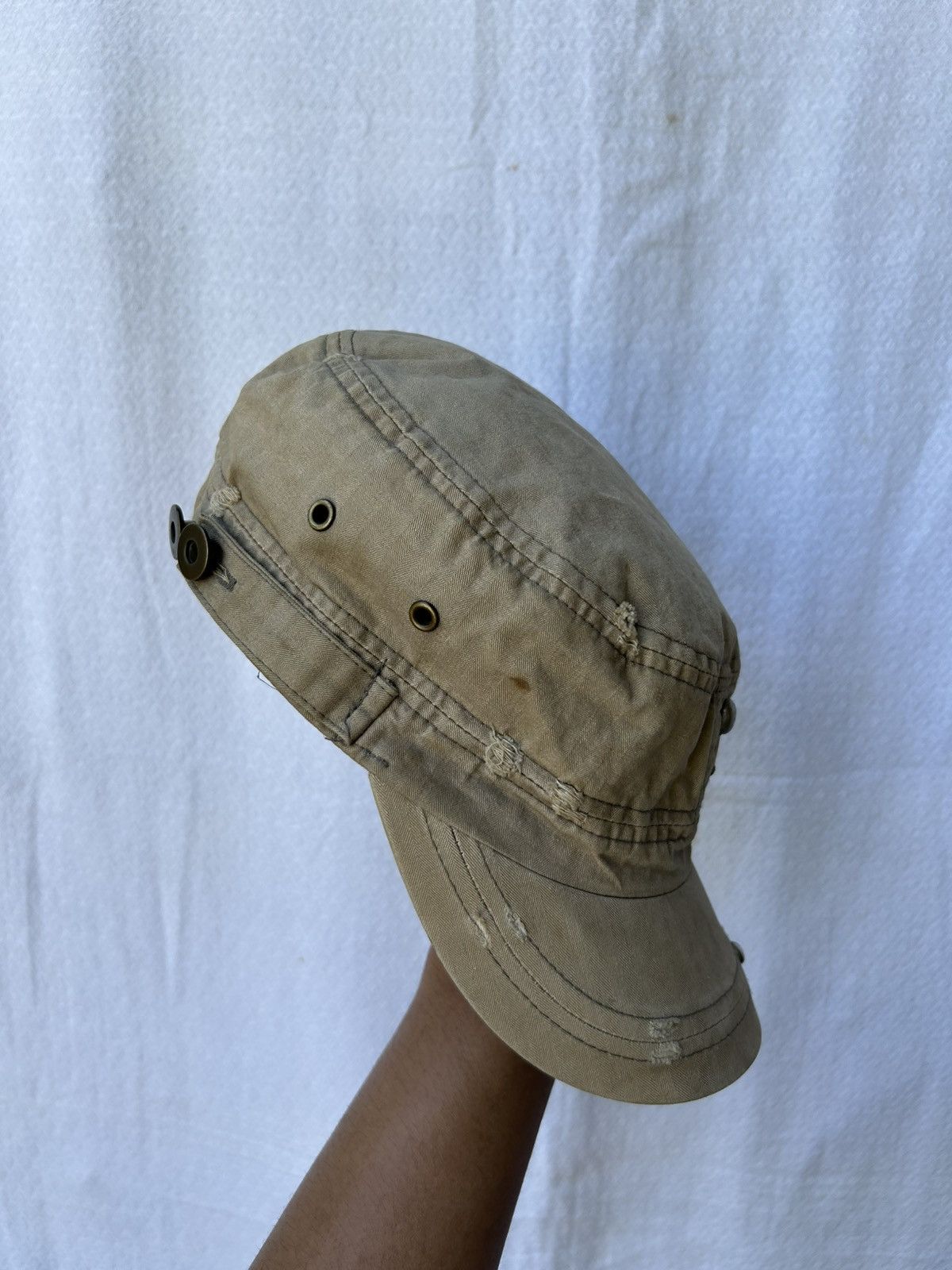 If Six Was Nine × Japanese Brand × Le Grande Bleu (L.G.B.) Distresssed gothic studded style hats Size ONE SIZE - 5 Thumbnail