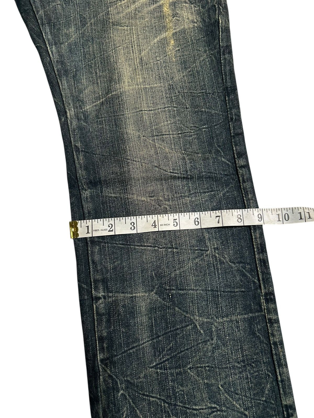 Japanese Brand × Kapital × Vintage Double Waist Skull Japanese Punk Style Denim Jeans Size US 33 - 24 Thumbnail