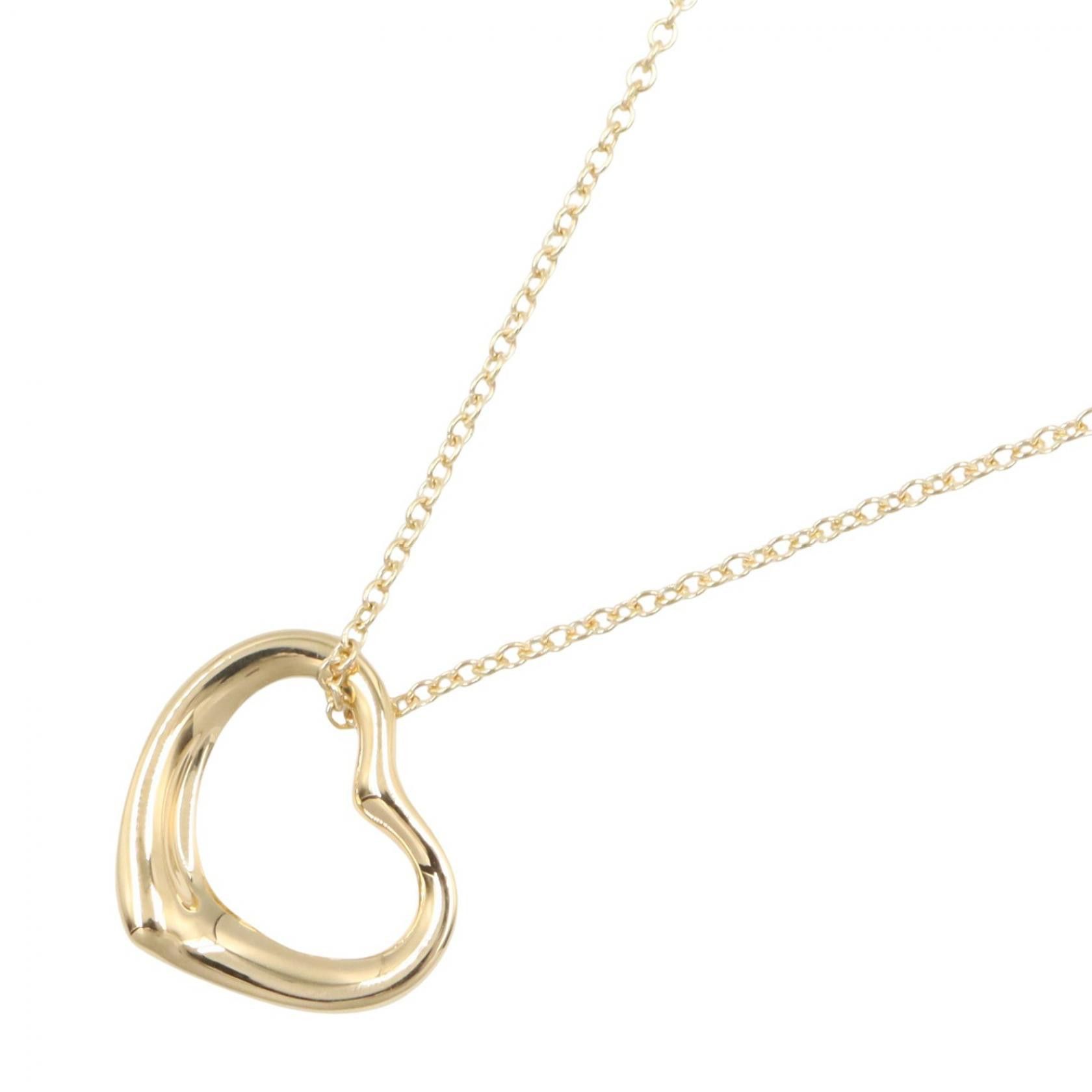 Tiffany & Co. Tiffany & Co. TIFFANY&CO Open Heart Au750 Necklace Precious Metal Necklace DUTY FREE for USA Size ONE SIZE - 1 Thumbnail