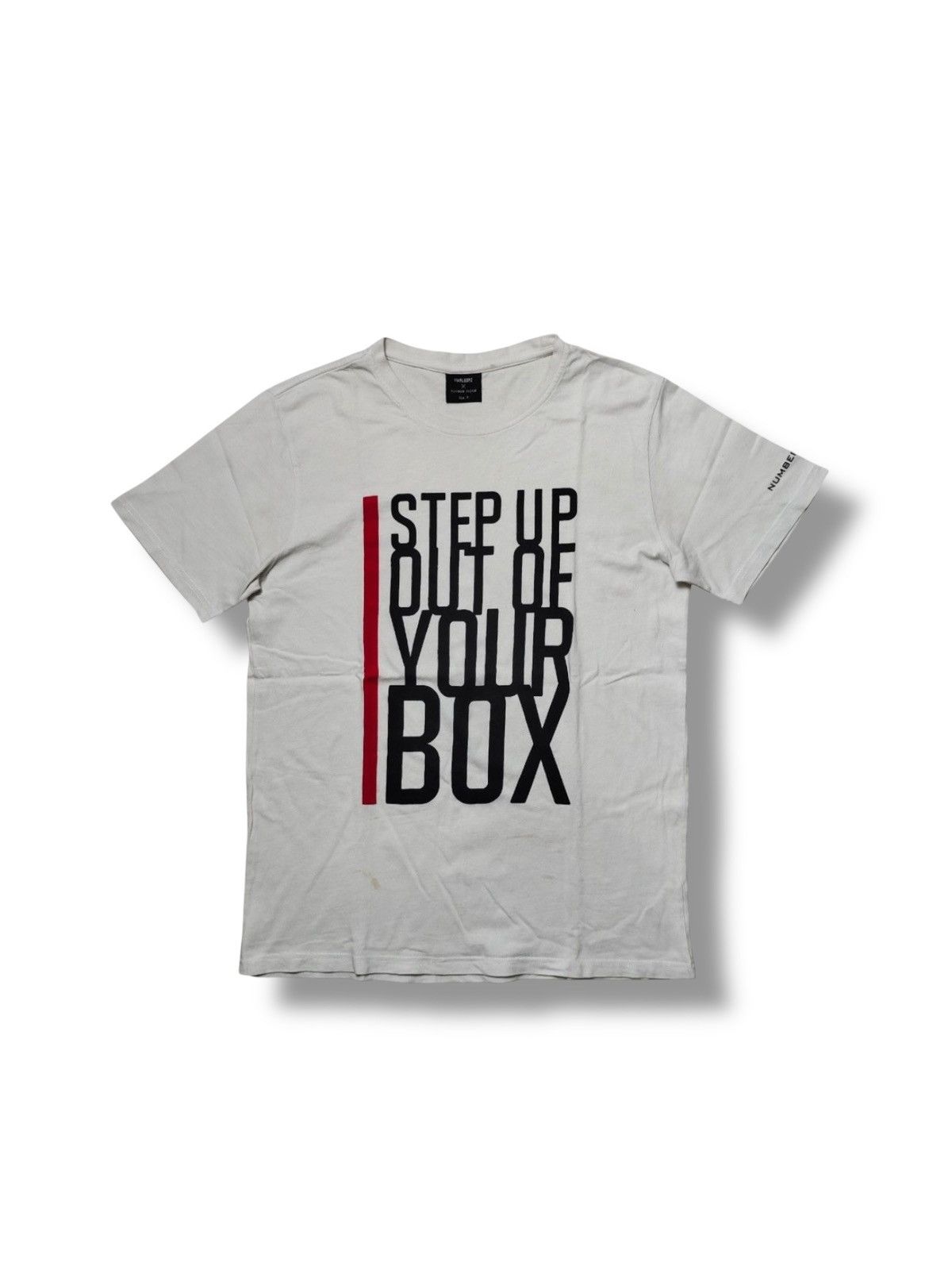 Number (N)ine Number Nine Step Up Out of Your box T shirt Size US M / EU 48-50 / 2 - 1 Thumbnail