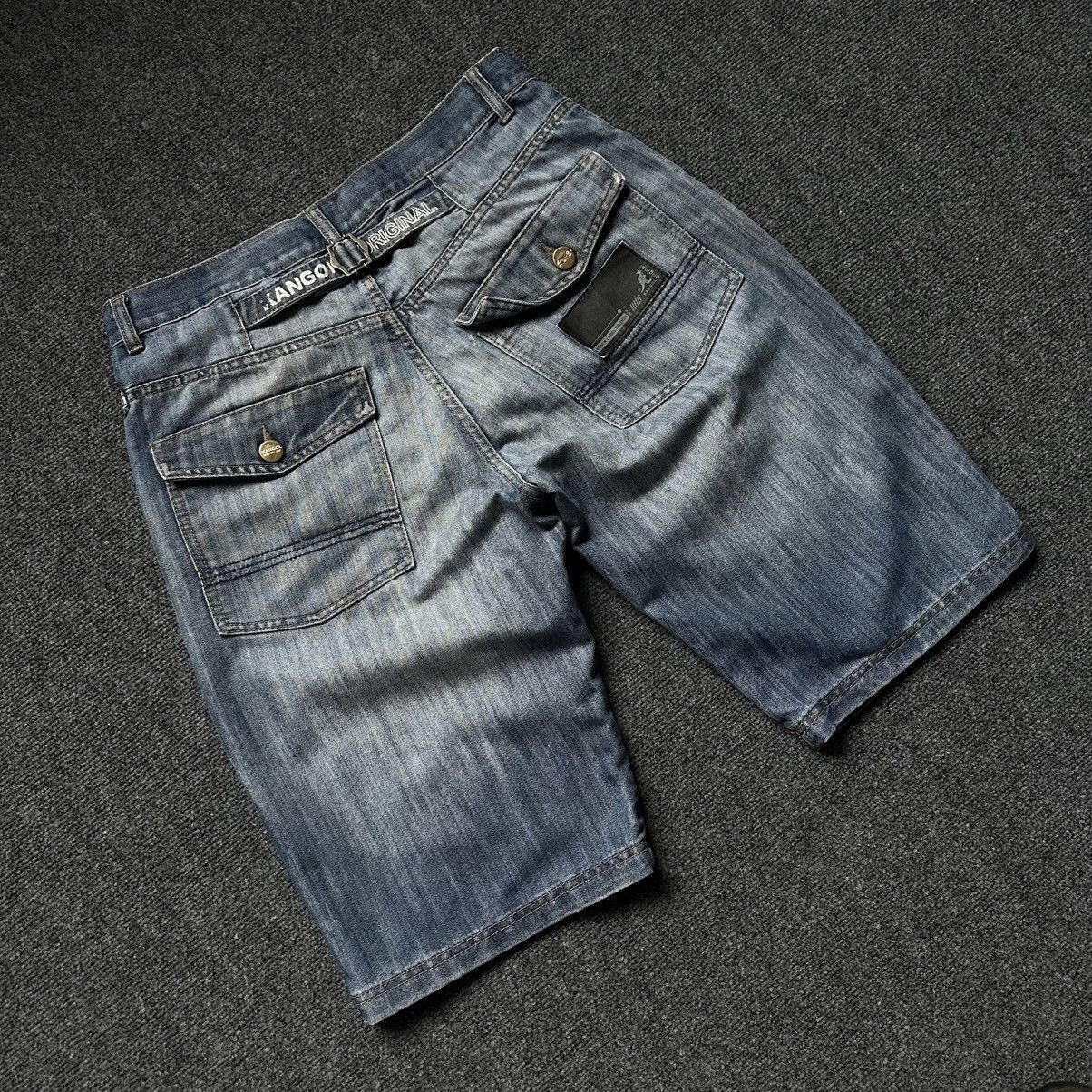 Kangol VTG Man Kangol Denim Shorts Size 34 Old Money Casual Y2K 00s Size US 34 / EU 50 - 1 Thumbnail