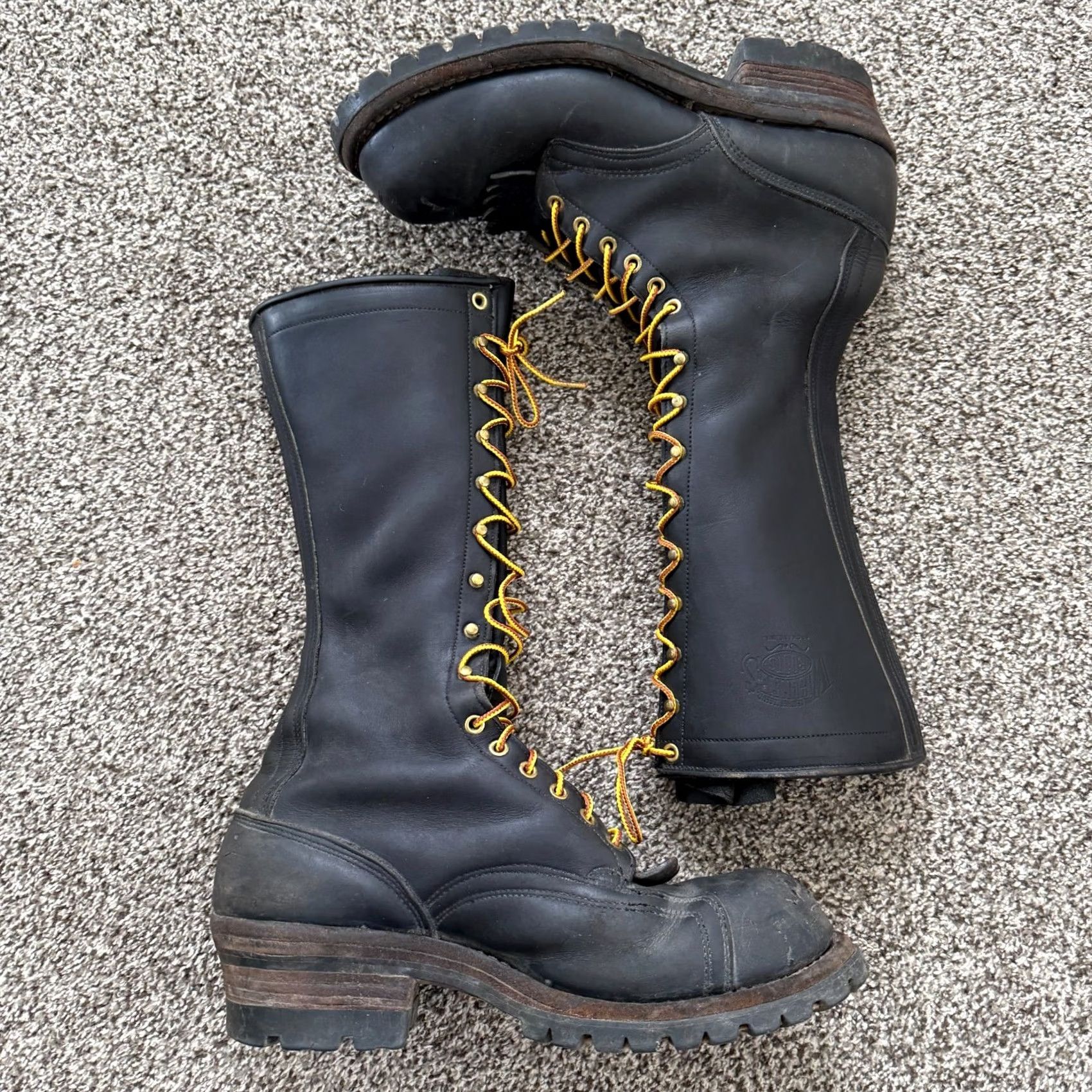 White's Boots White's Original Smokejumper Work Boot Black Men's 11 16" Size US 11 / EU 44 - 3 Thumbnail