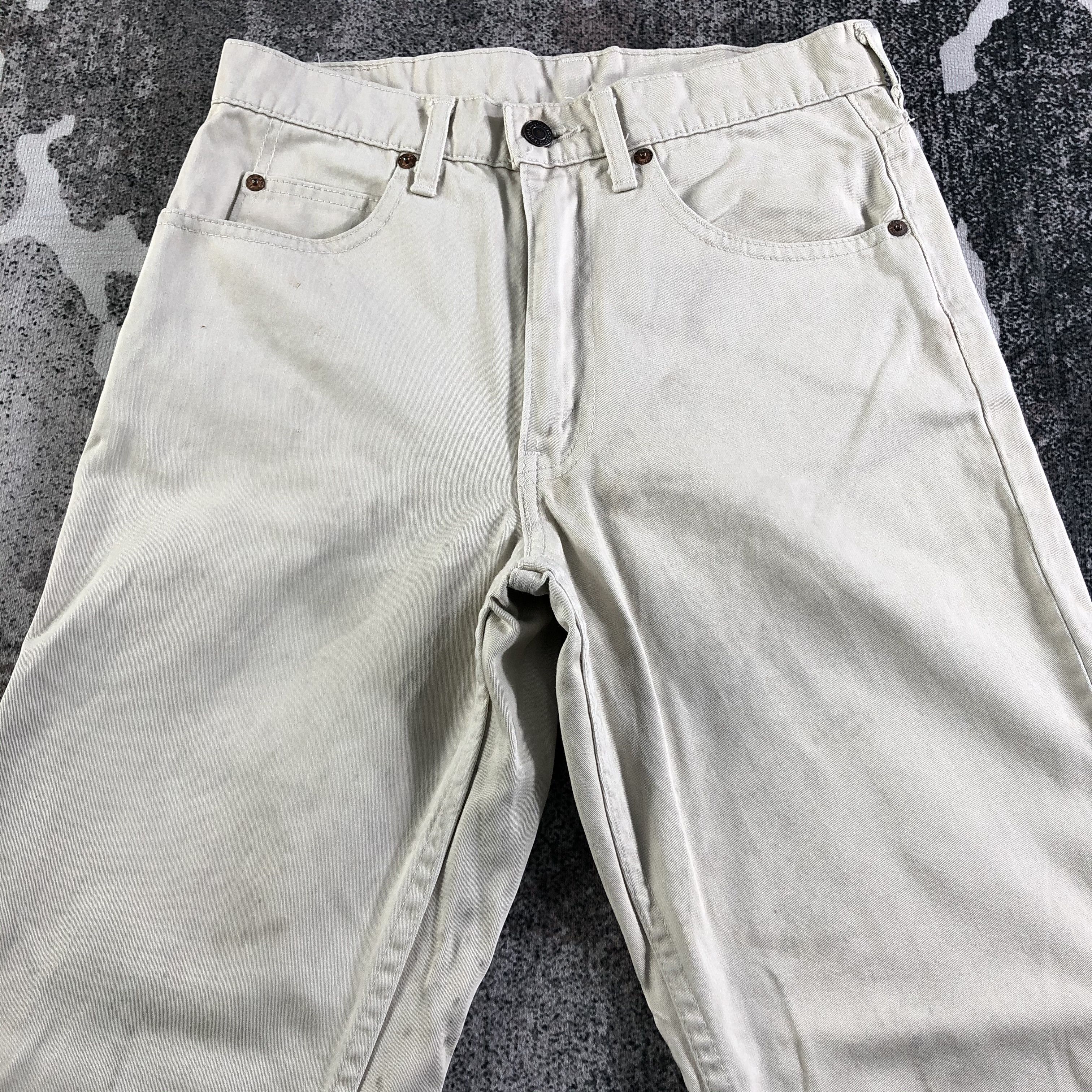 Levi's Vintage Levis 513 Jeans White Tab KJ2991 Size US 28 / EU 44 - 3 Thumbnail
