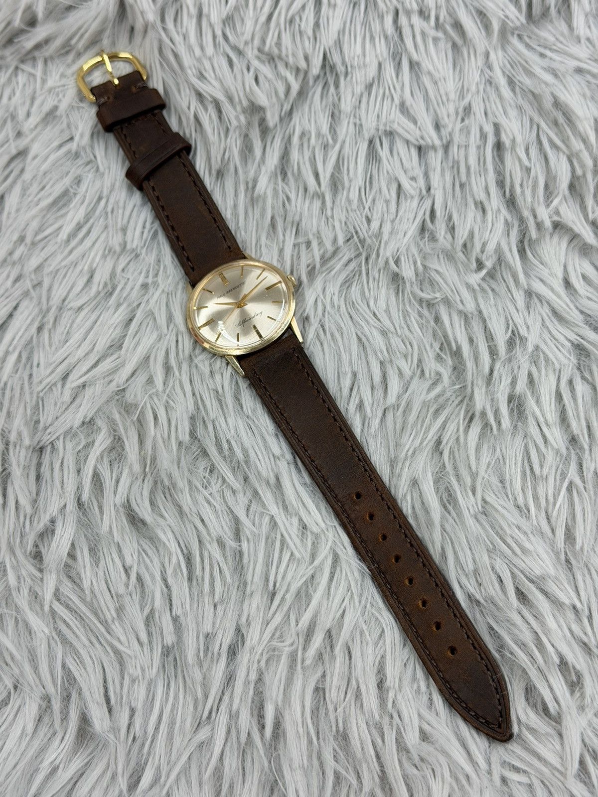 Vintage Vintage 80’s PAUL BREGUETTE 10K Gold Filled Automatic Watch Size ONE SIZE - 11 Thumbnail