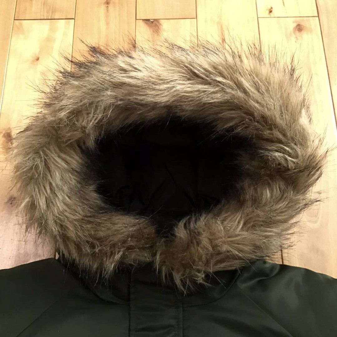 Bape ☠️Pirates Store limited☠️ BAPE Fur down jacket a bathing ape Size US M / EU 48-50 / 2 - 4 Thumbnail