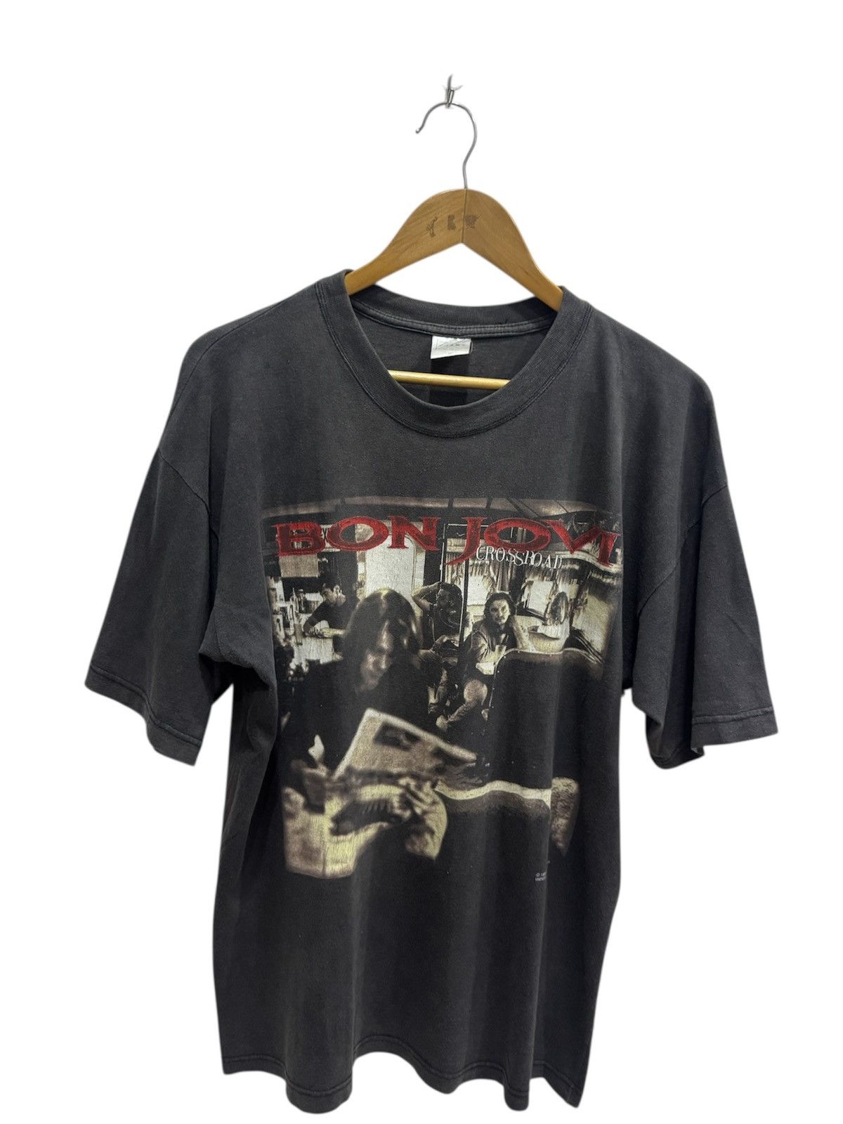 Band Tees × Rock T Shirt × Vintage Vintage 90's Bonjovi