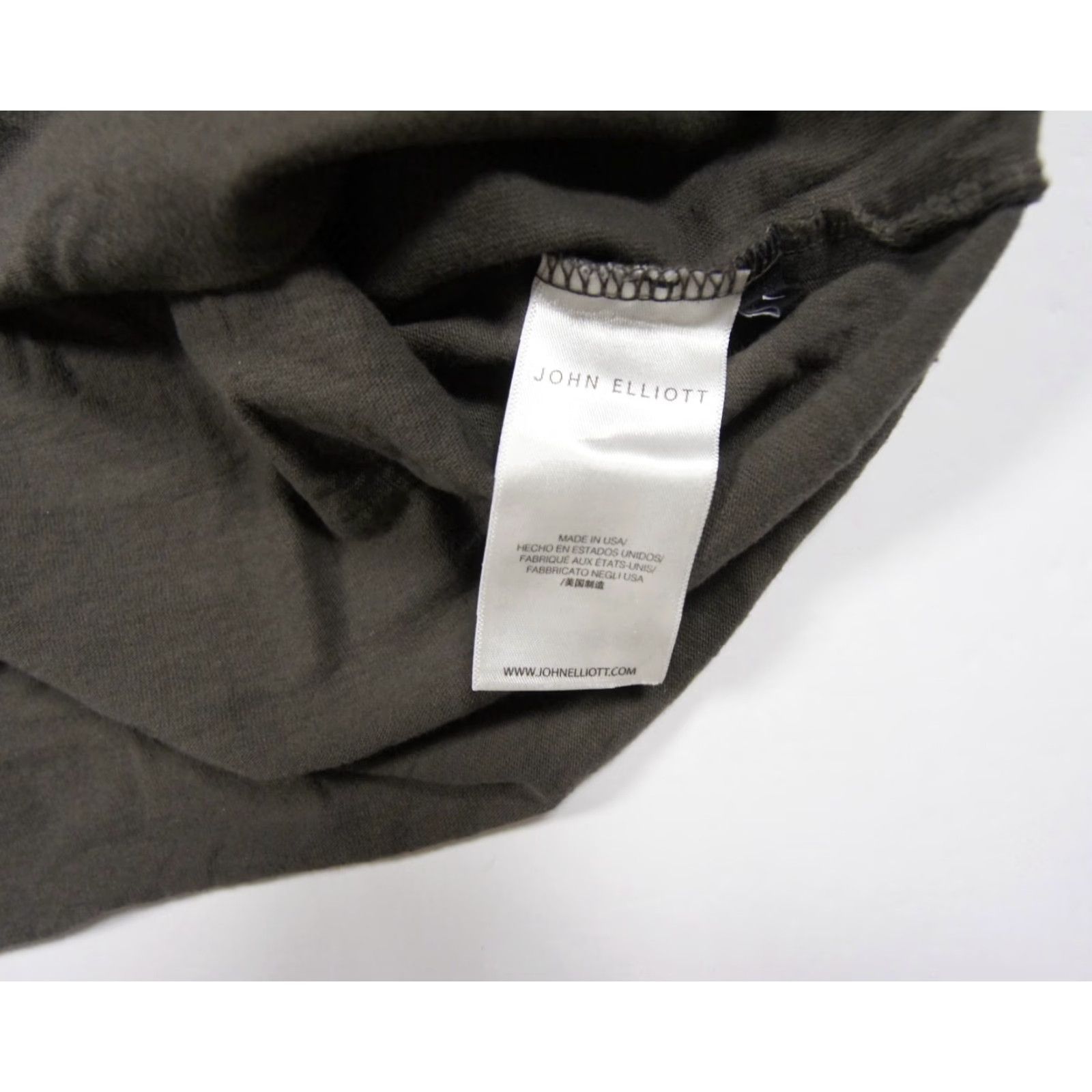 John Elliott John Elliot Shirt Mens 1 Green Short Sleeve Crewneck Adult Tee Mens Size US XS / EU 42 / 0 - 7 Thumbnail