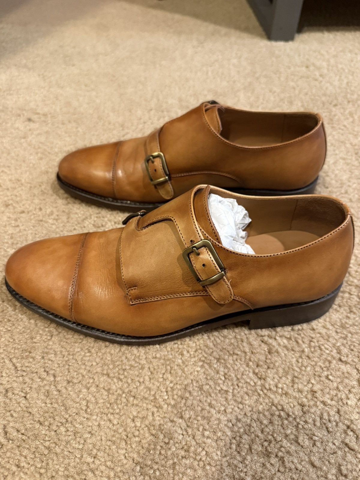 TAFT Taft Double Strap Dress Shoes Size US 6 / EU 39 - 3 Thumbnail