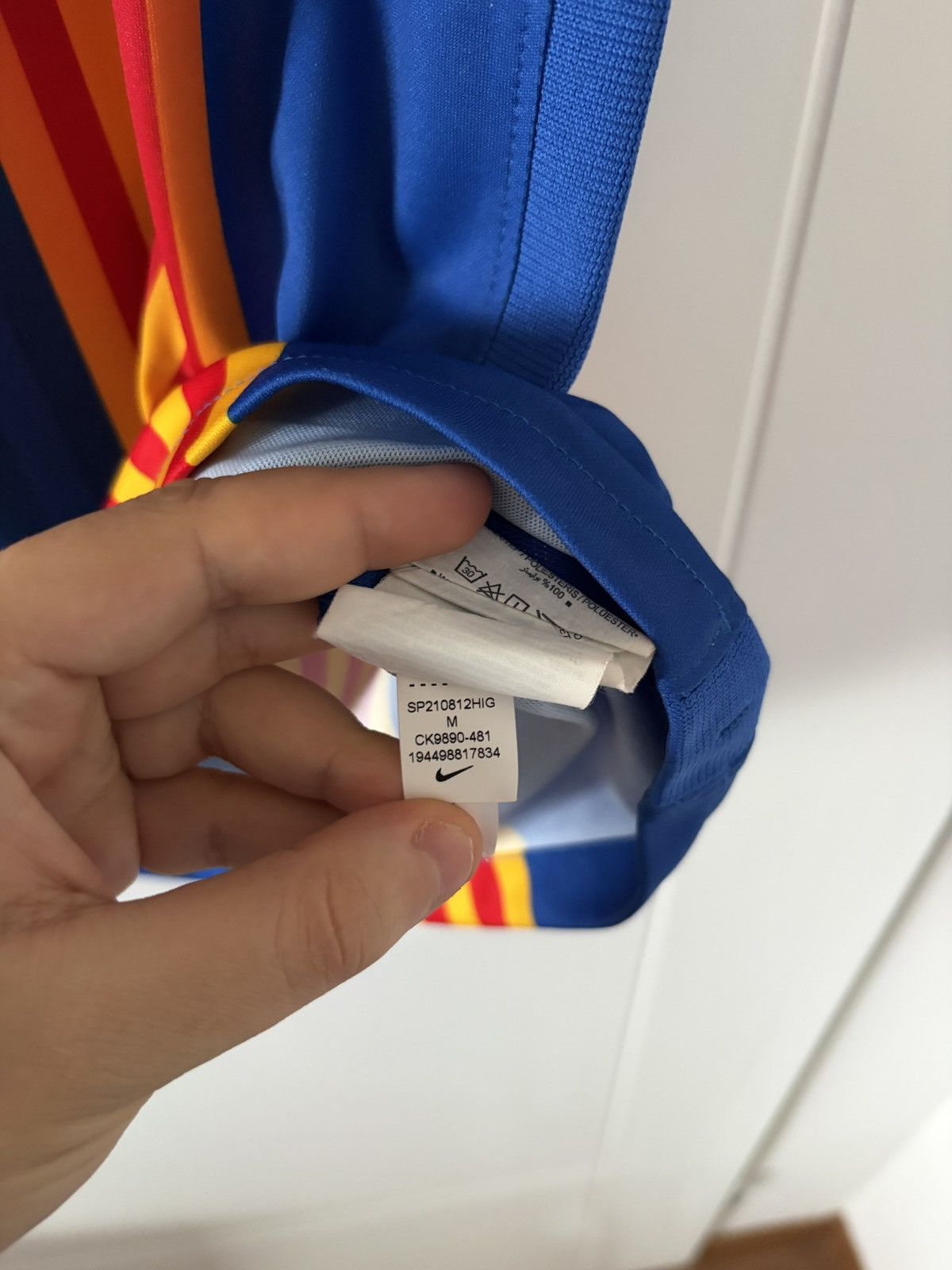 Barcelona nike 2020/2021 El Classico — zdjęcie 5