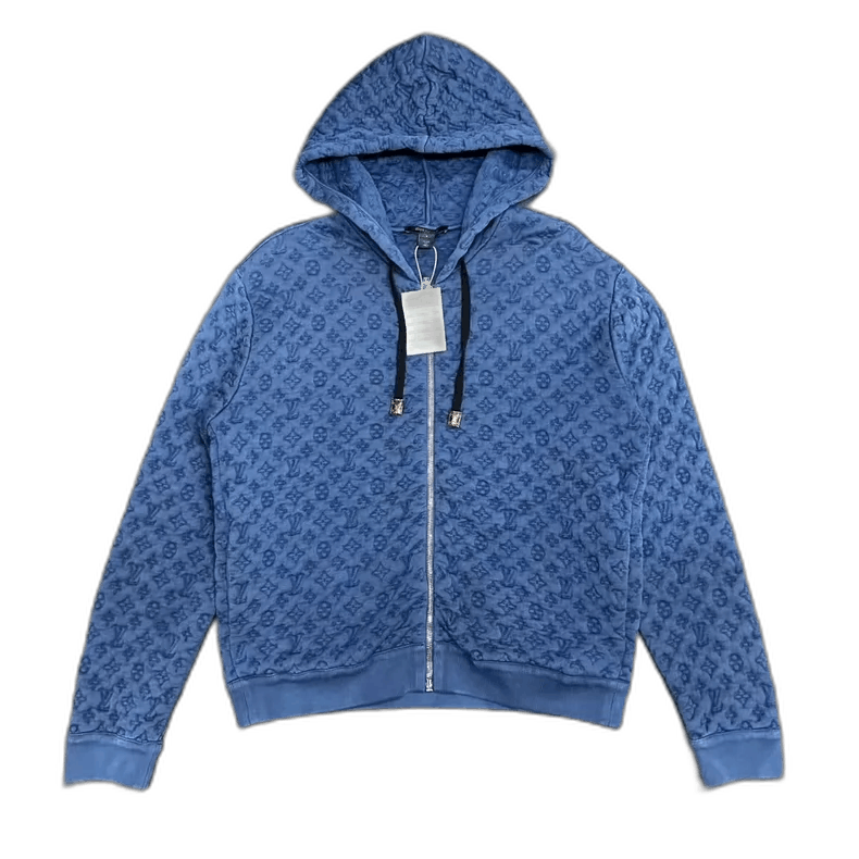 Louis Vuitton Louis Vuitton Logo Hoodie with Zipper-2507 Size US S / EU 44-46 / 1 - 1 Thumbnail