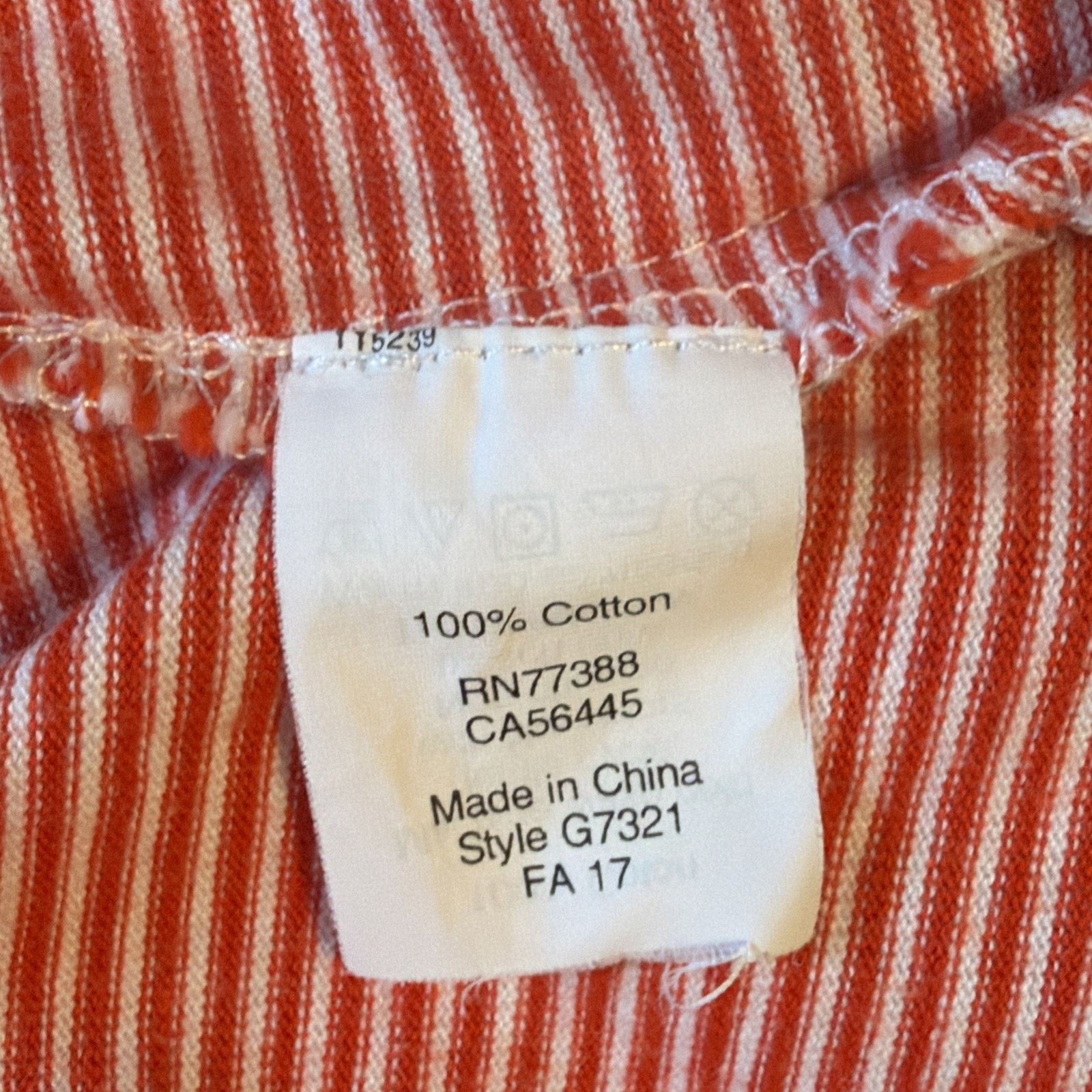 J.Crew J.Crew size M Top RED WHITE Micro Stripe Bell Sleeves Size M / US 6-8 / IT 42-44 - 12 Thumbnail