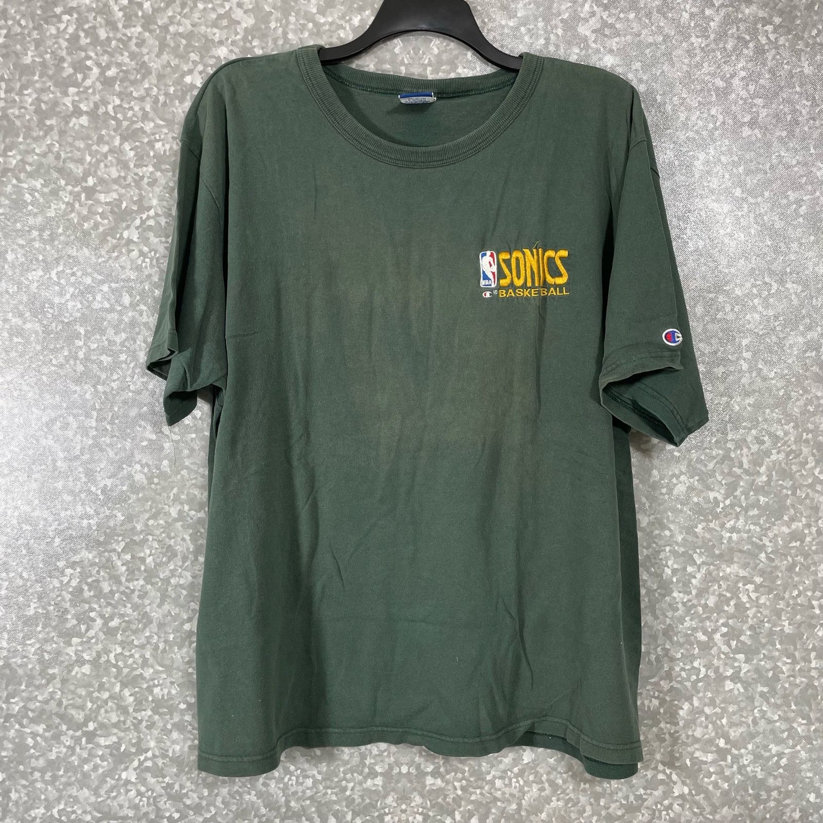 Vintage Vintage Seattle Sonics Champion Green T-Shirt - Size XXL Size US XXL / EU 58 / 5 - 1 Thumbnail