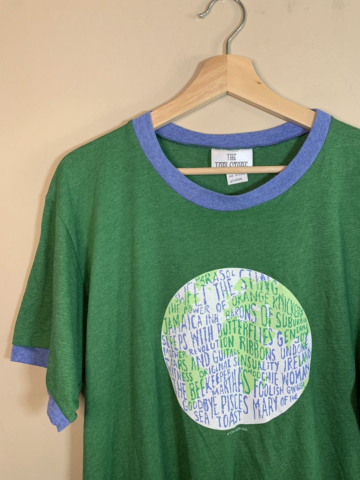 RARE Vintage Tori Amos Mother Revolution USA-Made Band Shirt