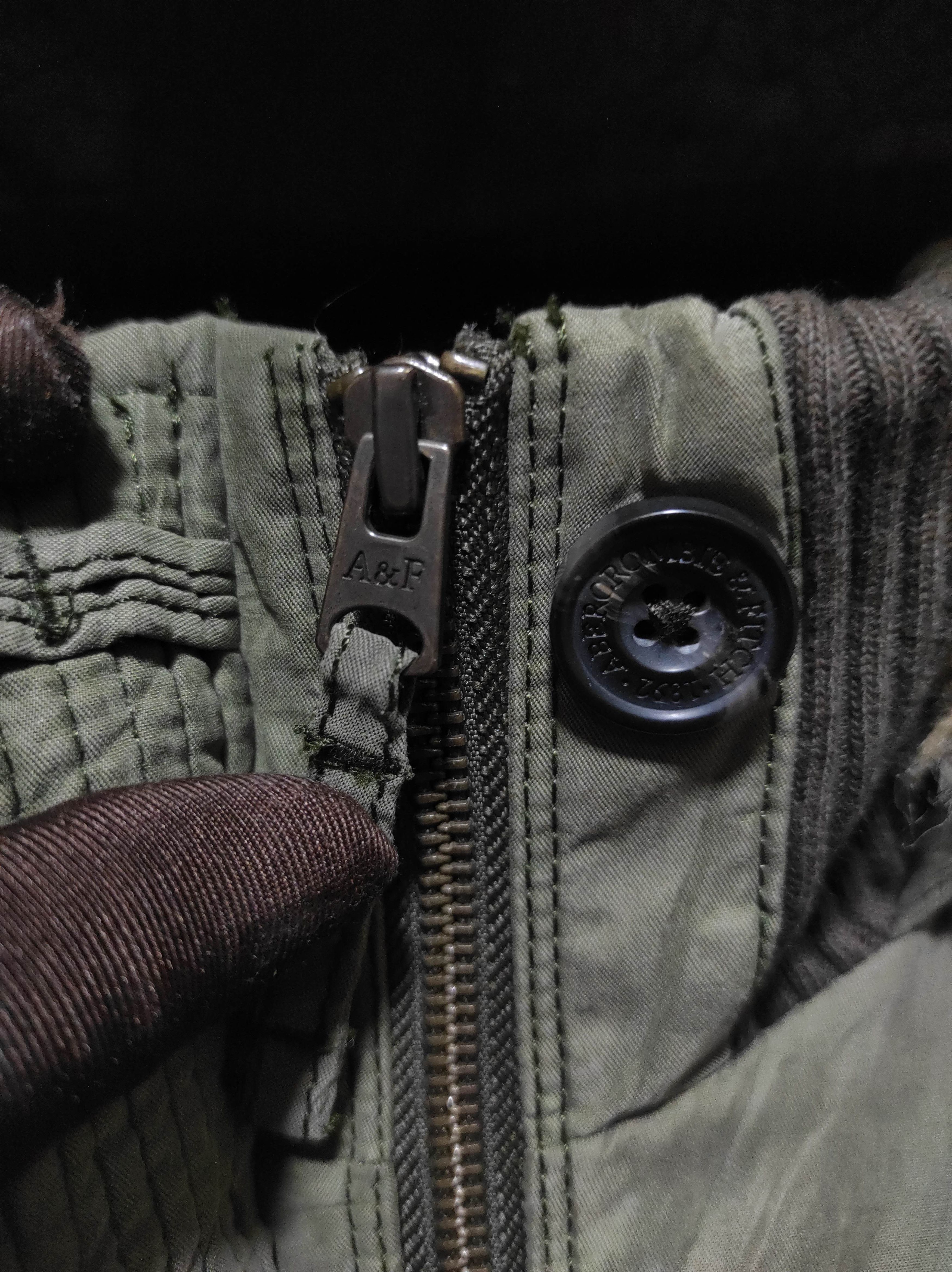If Six Was Nine Abercrombie zip fur parka hoodie jacket Size XS / US 0-2 / IT 36-38 - 9 Thumbnail