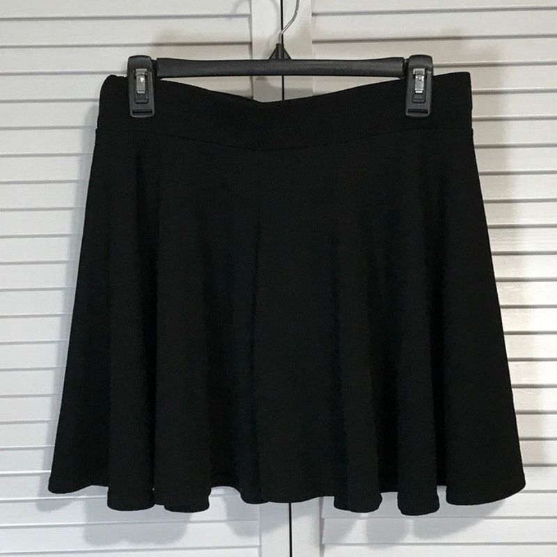 Other Urban CoCo Retro Black Pleated High Waist A-line Skirts L Size 30" / US 8 / IT 44 - 1 Thumbnail