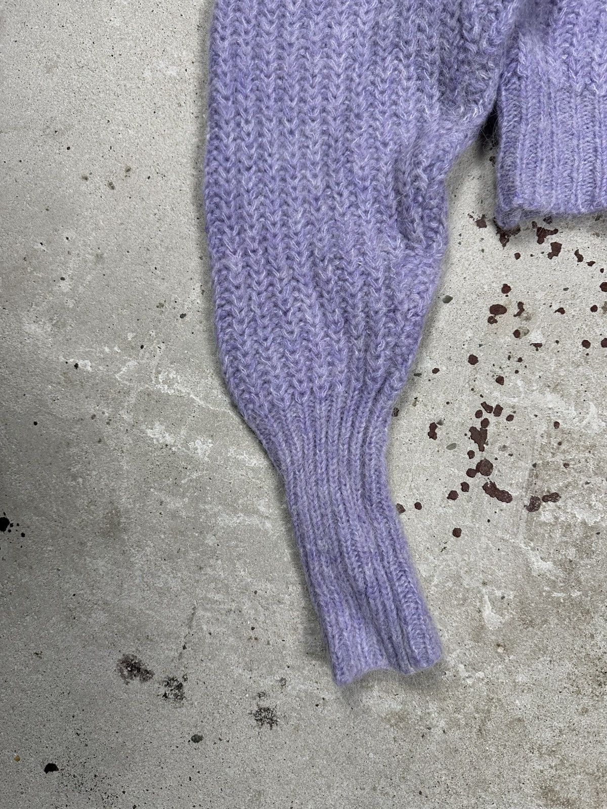 Designer × ROTATE Rotate Birger Christensen Knit Wool Big Logo Cropped Jumper Size S / US 4 / IT 40 - 4 Thumbnail