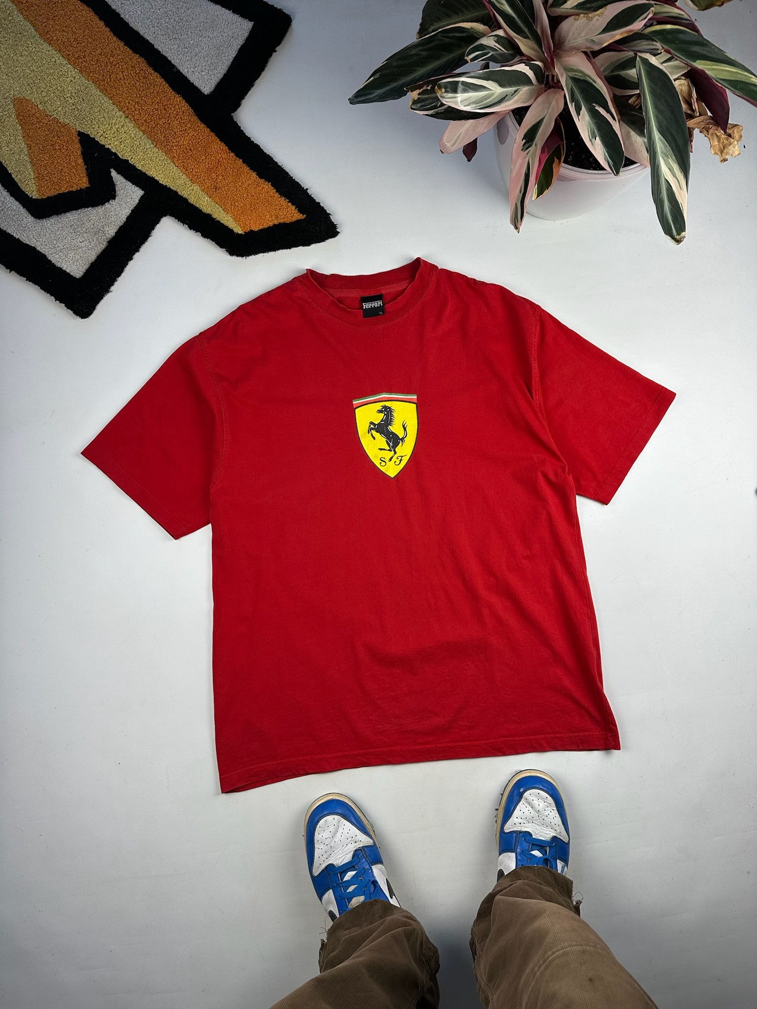 Ferrari Vintage Ferarri Tshirt Racing 90s Size US XL / EU 56 / 4 - 3 Thumbnail