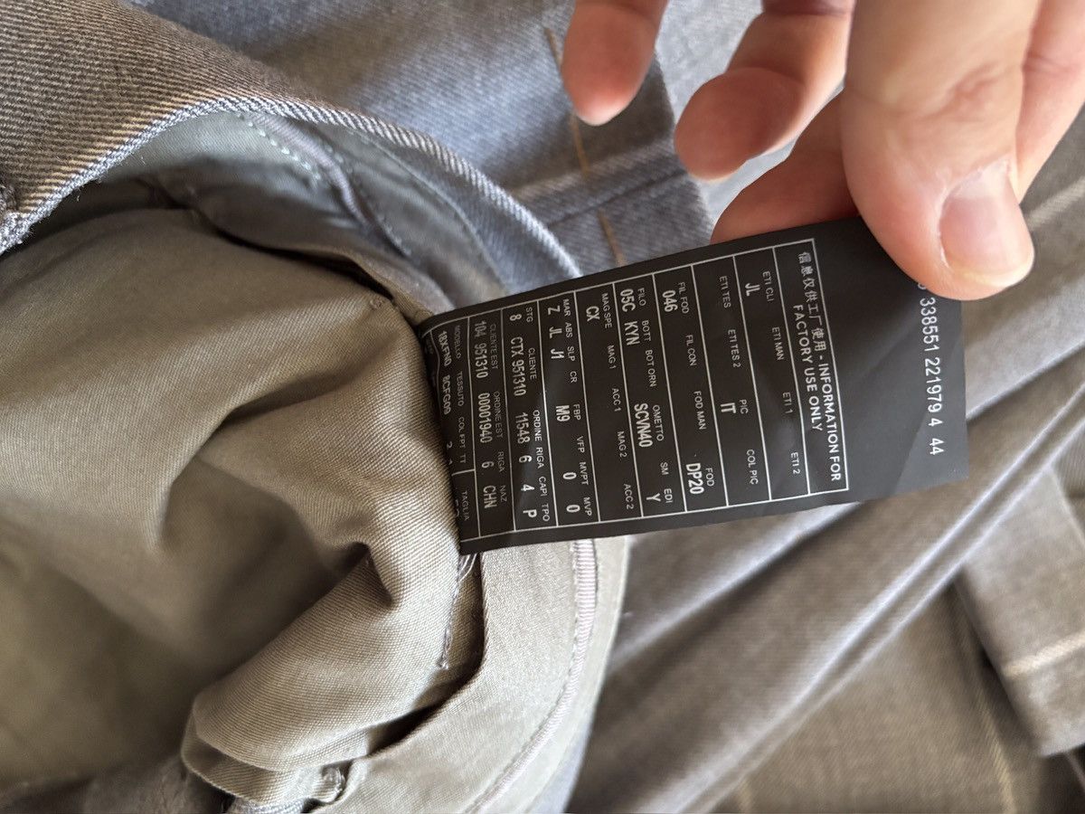 Ermenegildo Zegna × Fear of God Rare Fear of God Zegna Striped Suit Trousers 52 Size 52R - 9 Thumbnail