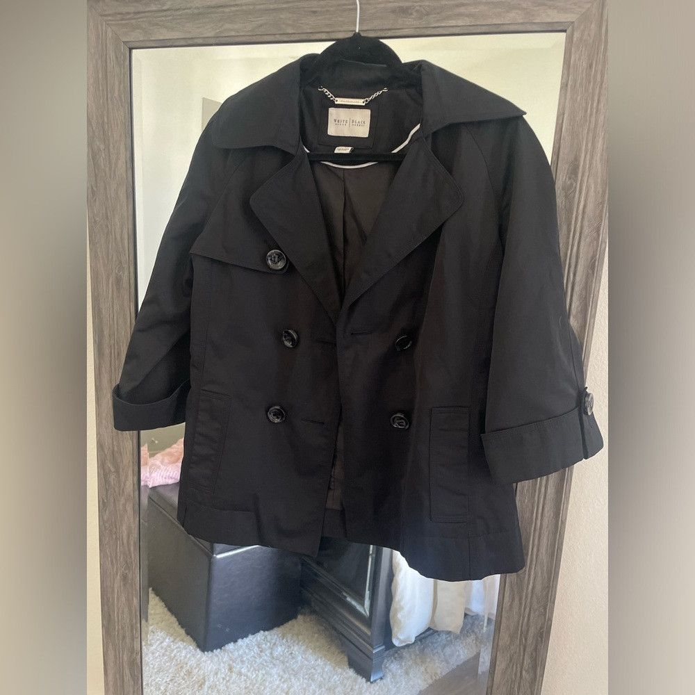 White House Black Market White House black market black blazer jacket top with no po Size S / US 4 / IT 40 - 4 Thumbnail
