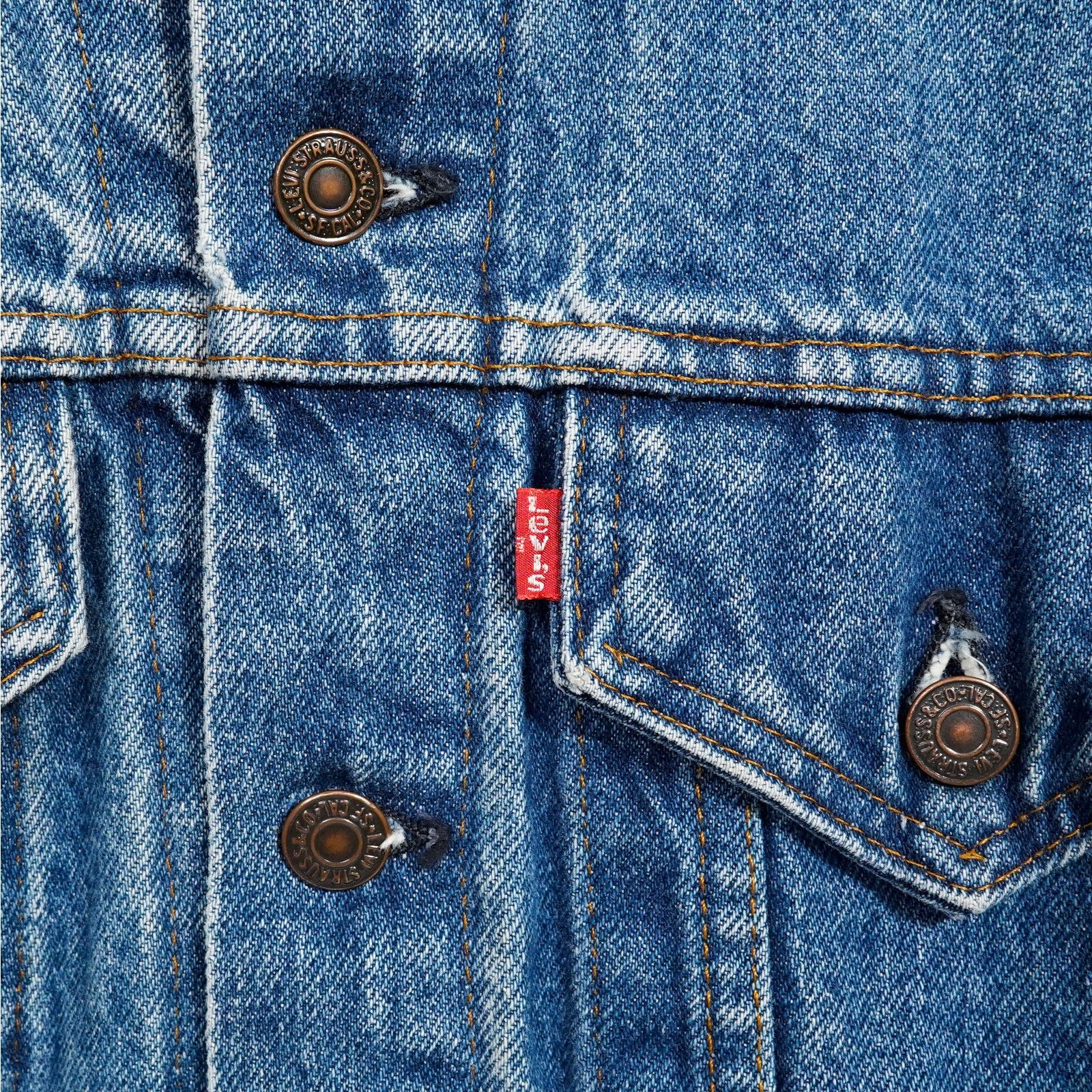 Levi's Vintage 80s Levi’s 70506 0216 Denim Trucker Jacket USA 40 Size US M / EU 48-50 / 2 - 6 Thumbnail