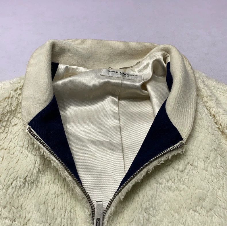 Saint Laurent Paris Saint Laurent Paris White wool baseball jersey-2506 Size US M / EU 48-50 / 2 - 5 Thumbnail