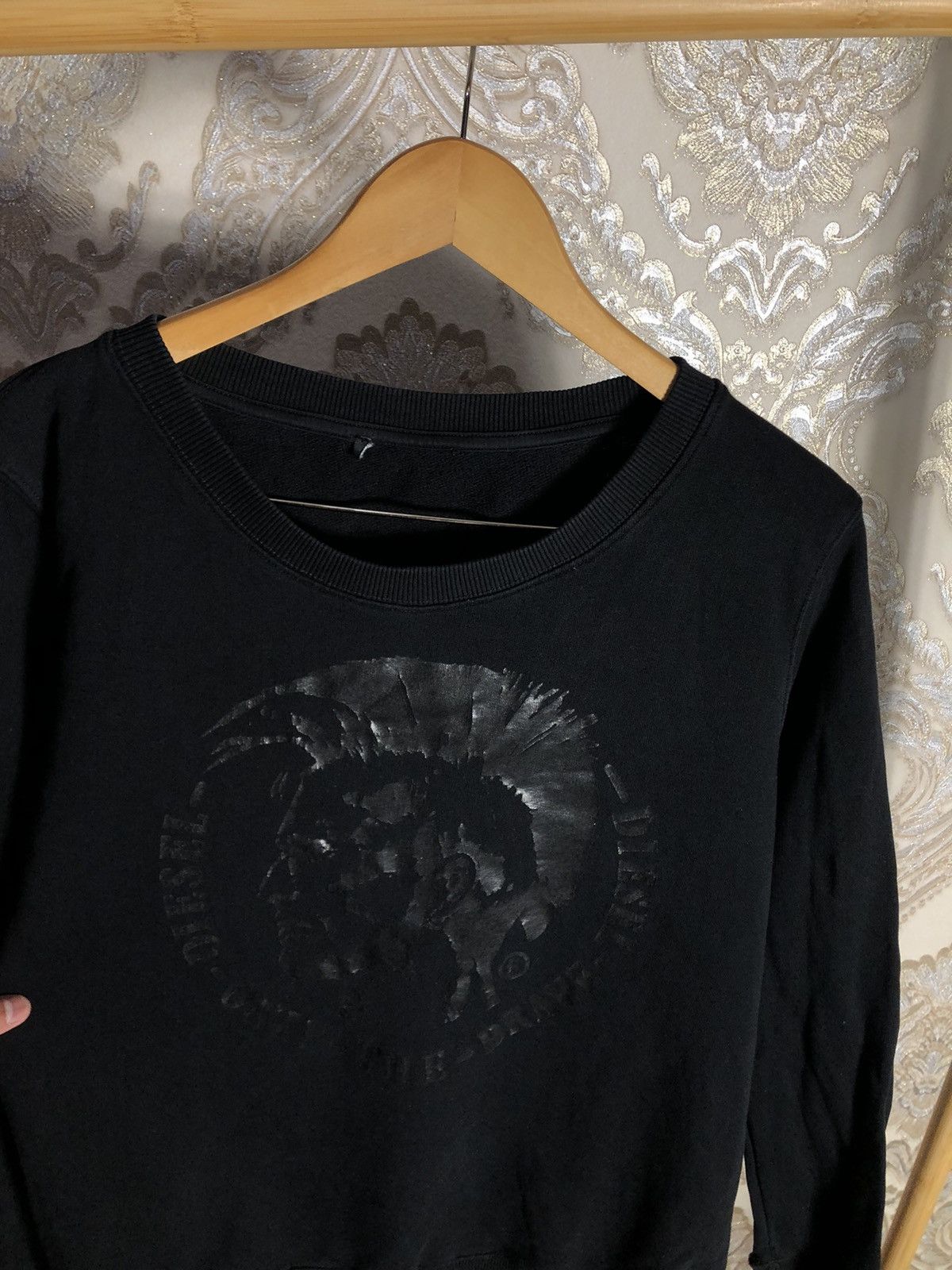 Diesel VINTAGE DIESEL INDUSTRY DENIM DIVISION SWEATSHIRT Y2K 90s Size US M / EU 48-50 / 2 - 2 Thumbnail