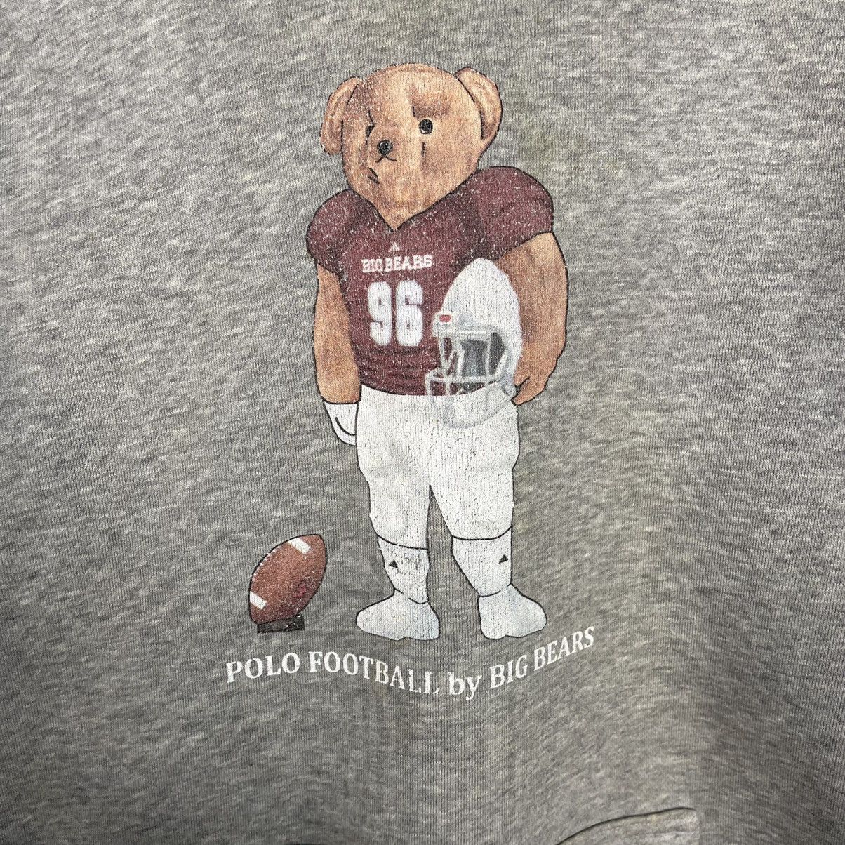 Japanese Brand Polo Football By Big Bear Pullover Hoodie Size US M / EU 48-50 / 2 - 12 Thumbnail