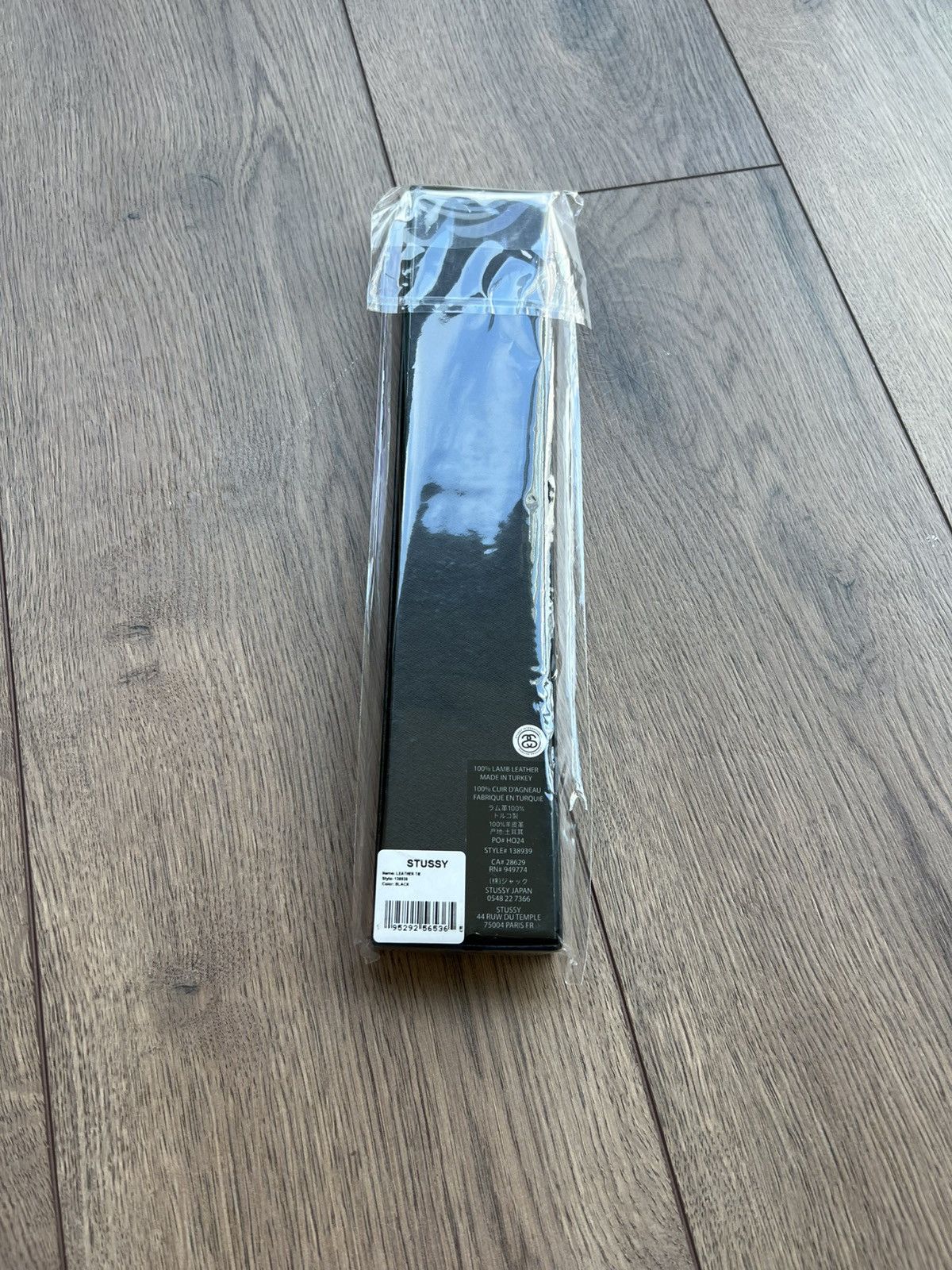 Stussy Stussy Leather Tie Black Size ONE SIZE - 5 Thumbnail