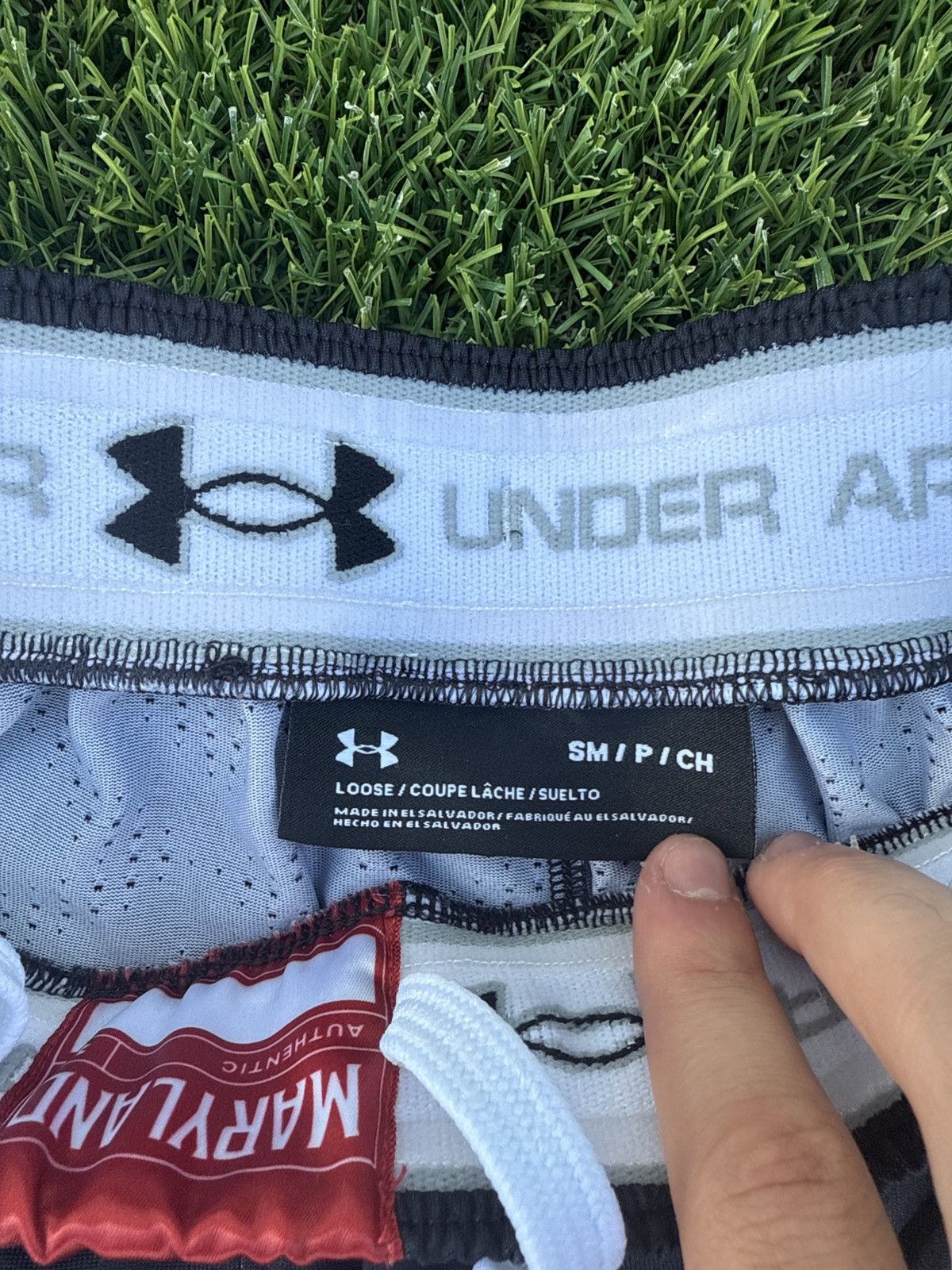 Under Armour Maryland Under Armour basketball shorts Size US 30 / EU 46 - 2 Thumbnail