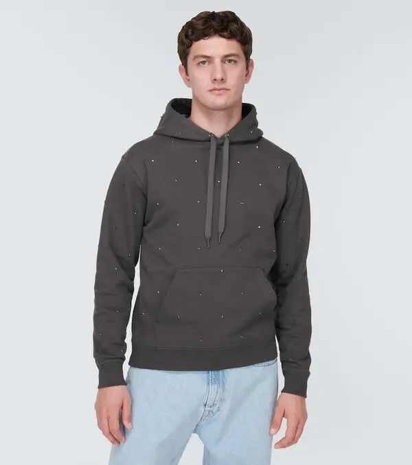 Valentino o1y0525 Hoodie in Lead Size US L / EU 52-54 / 3 - 3 Thumbnail