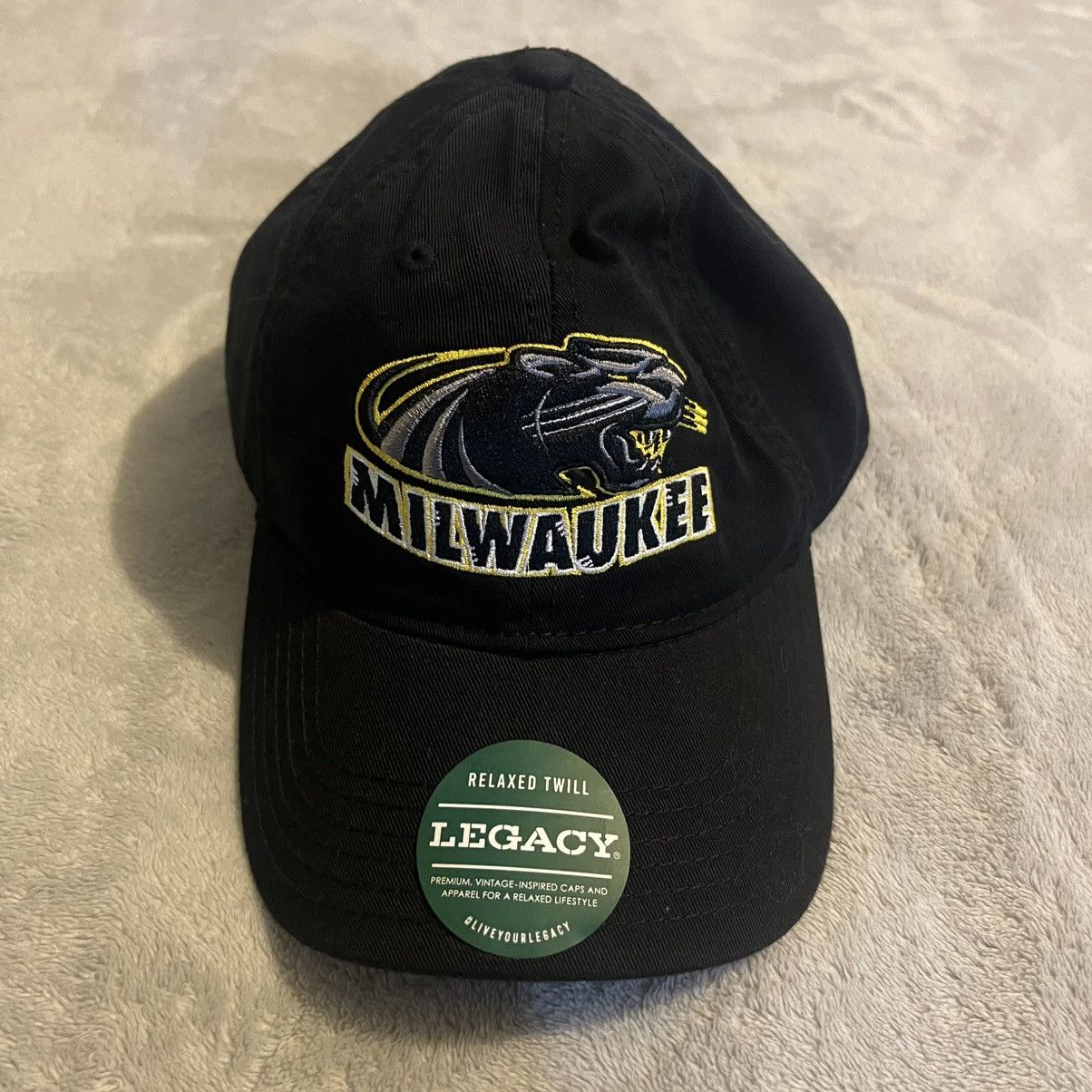 Other Wisconsin Milwaukee Panthers Hat Men One Size Black Cap Size ONE SIZE - 1 Thumbnail