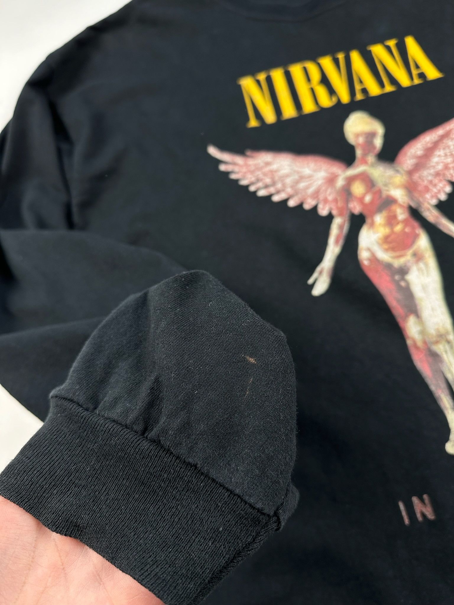 Band Tees Nirvana in utero Long Sleeve Tshirt Size US XXL / EU 58 / 5 - 4 Thumbnail